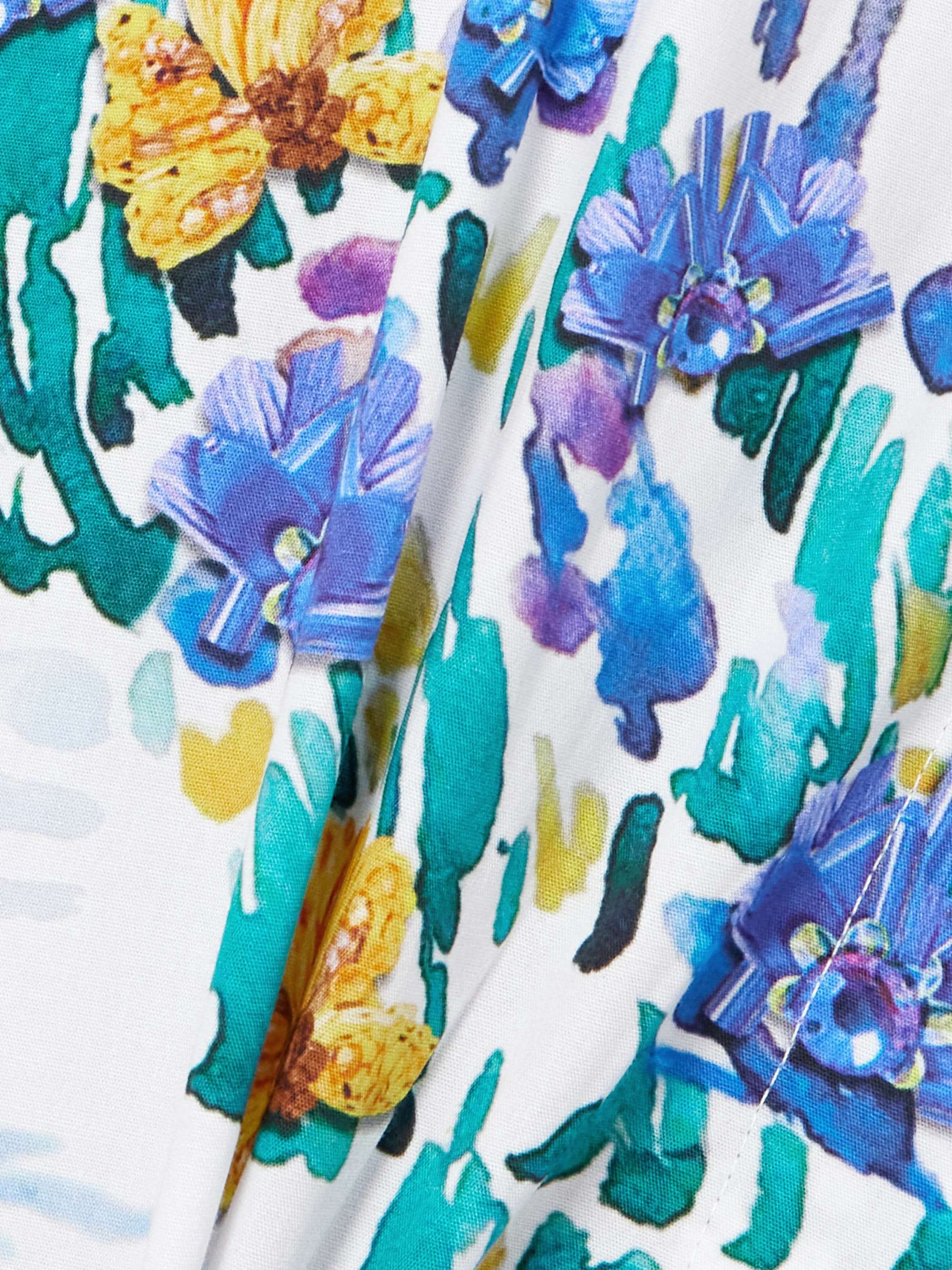 Como belted cotton-poplin maxi dress view