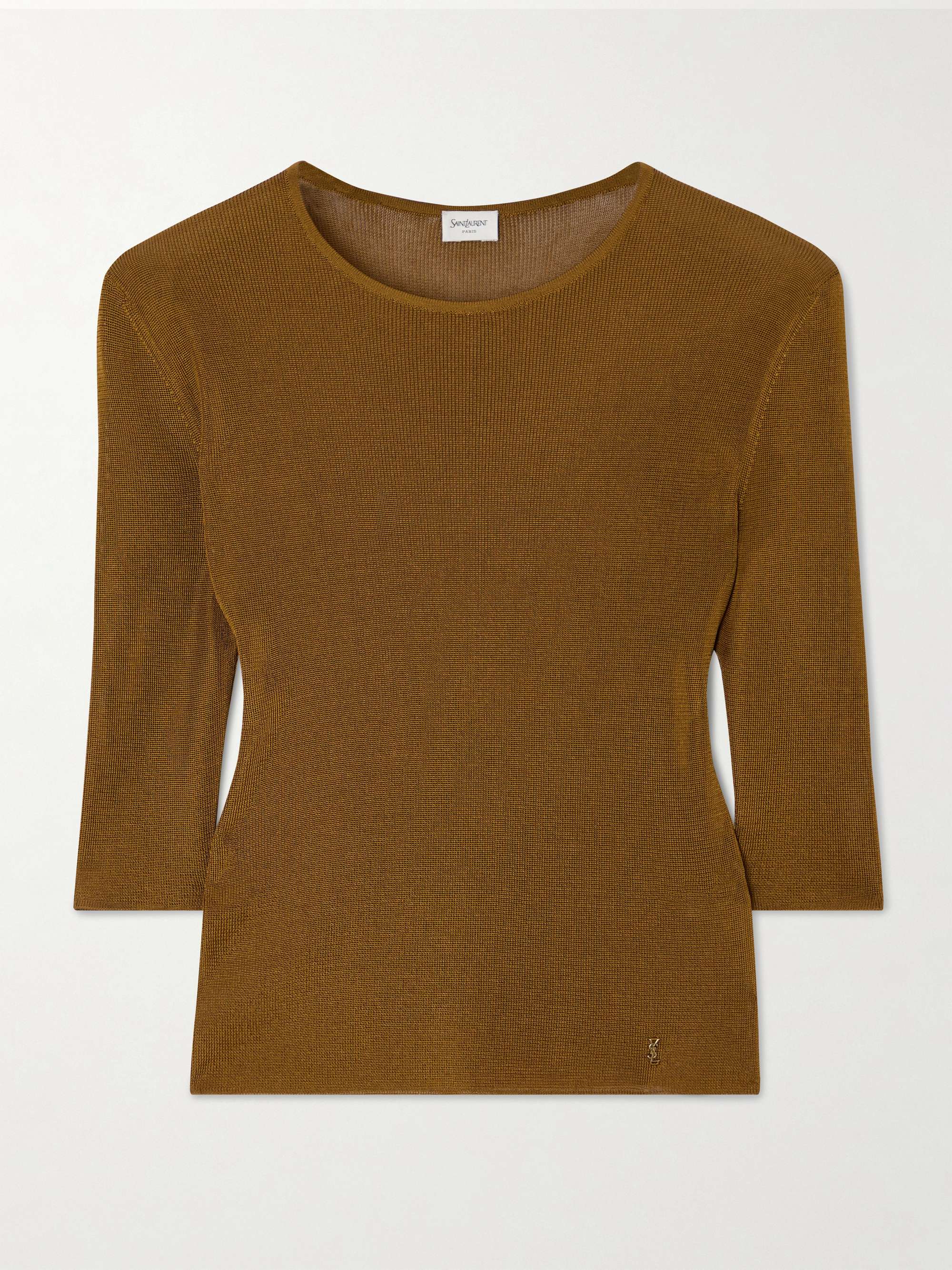 Embellished knitted top view