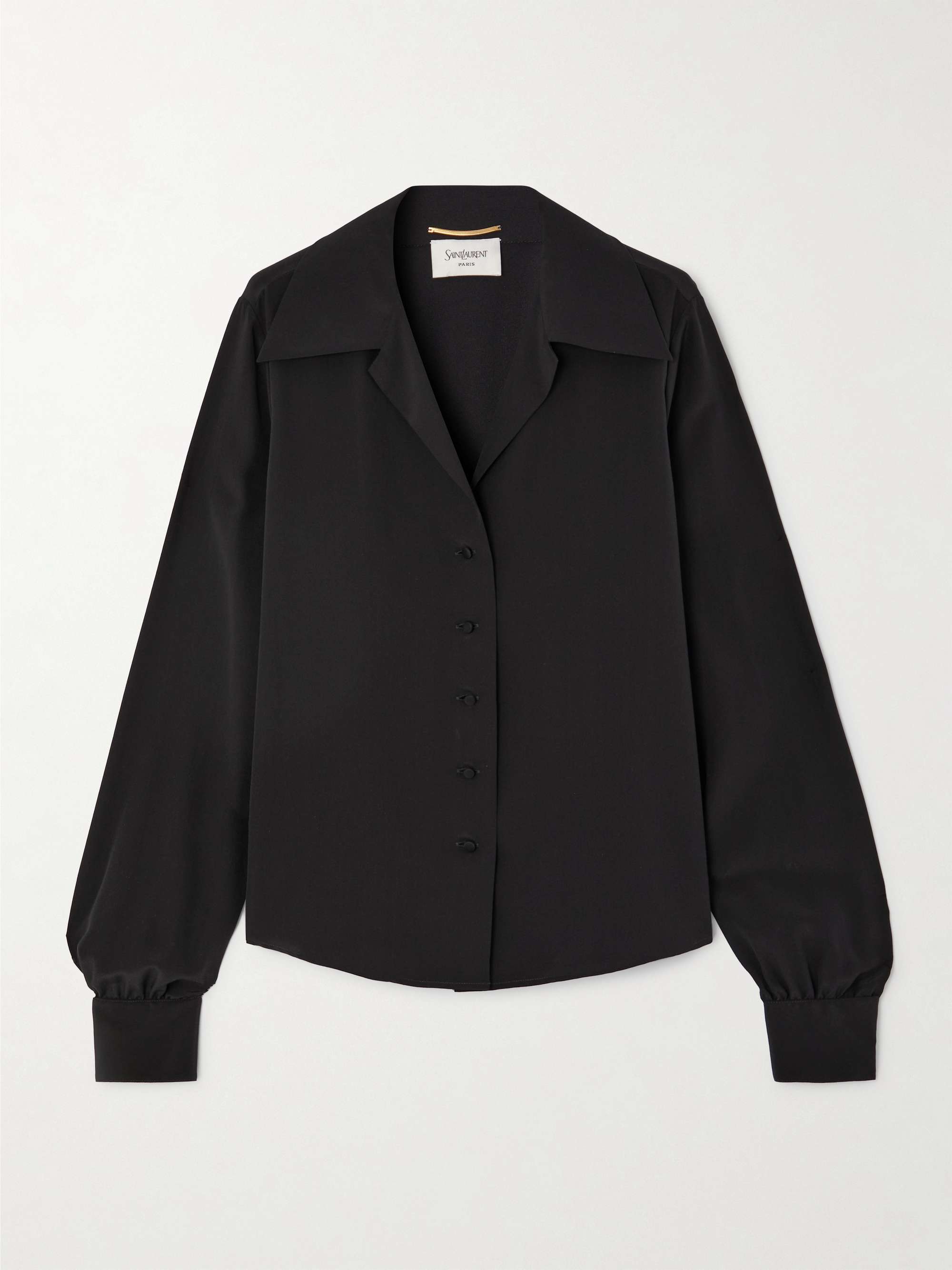 Silk crepe de chine blouse view