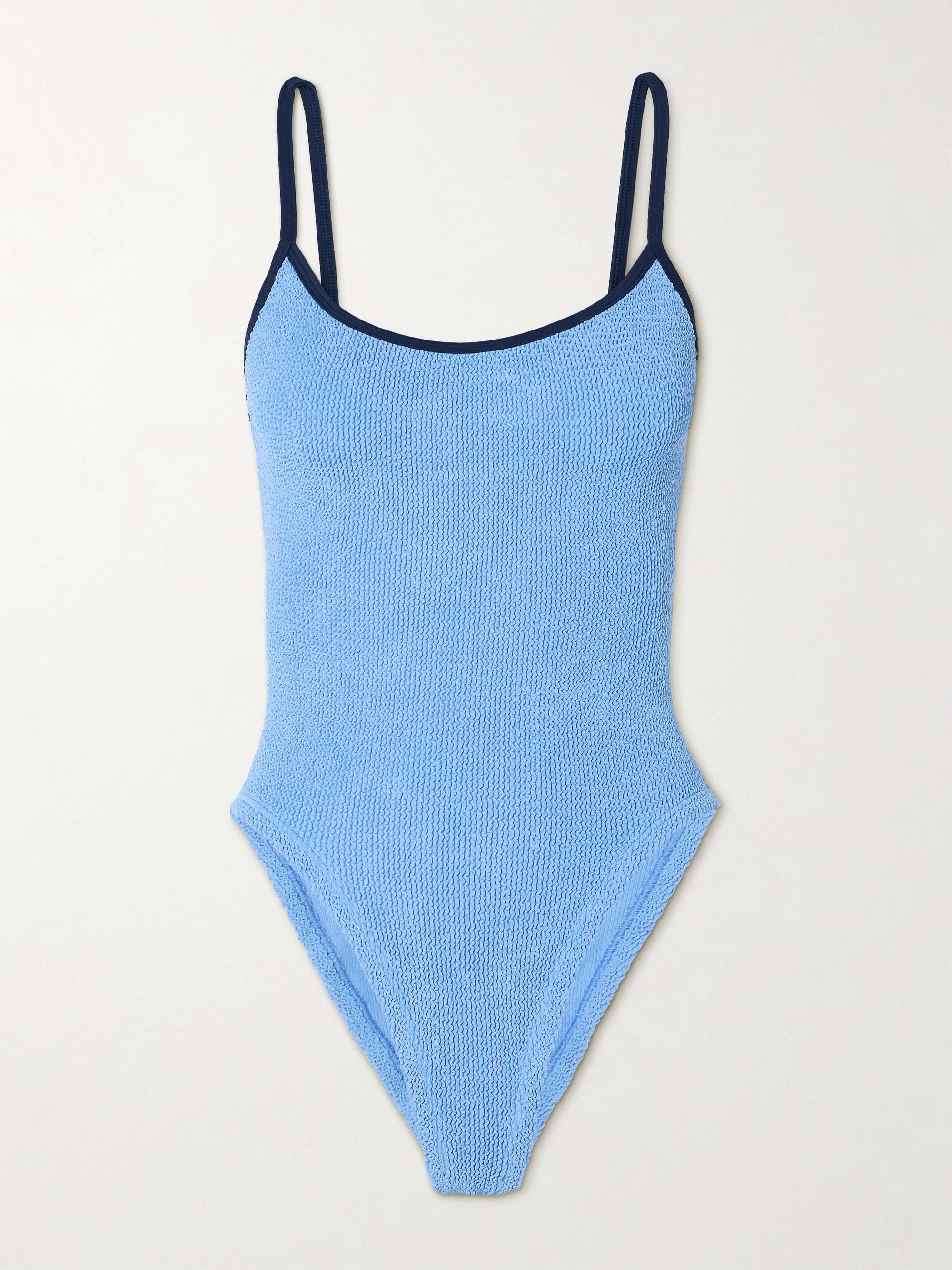 Pamela seersucker swimsuit view