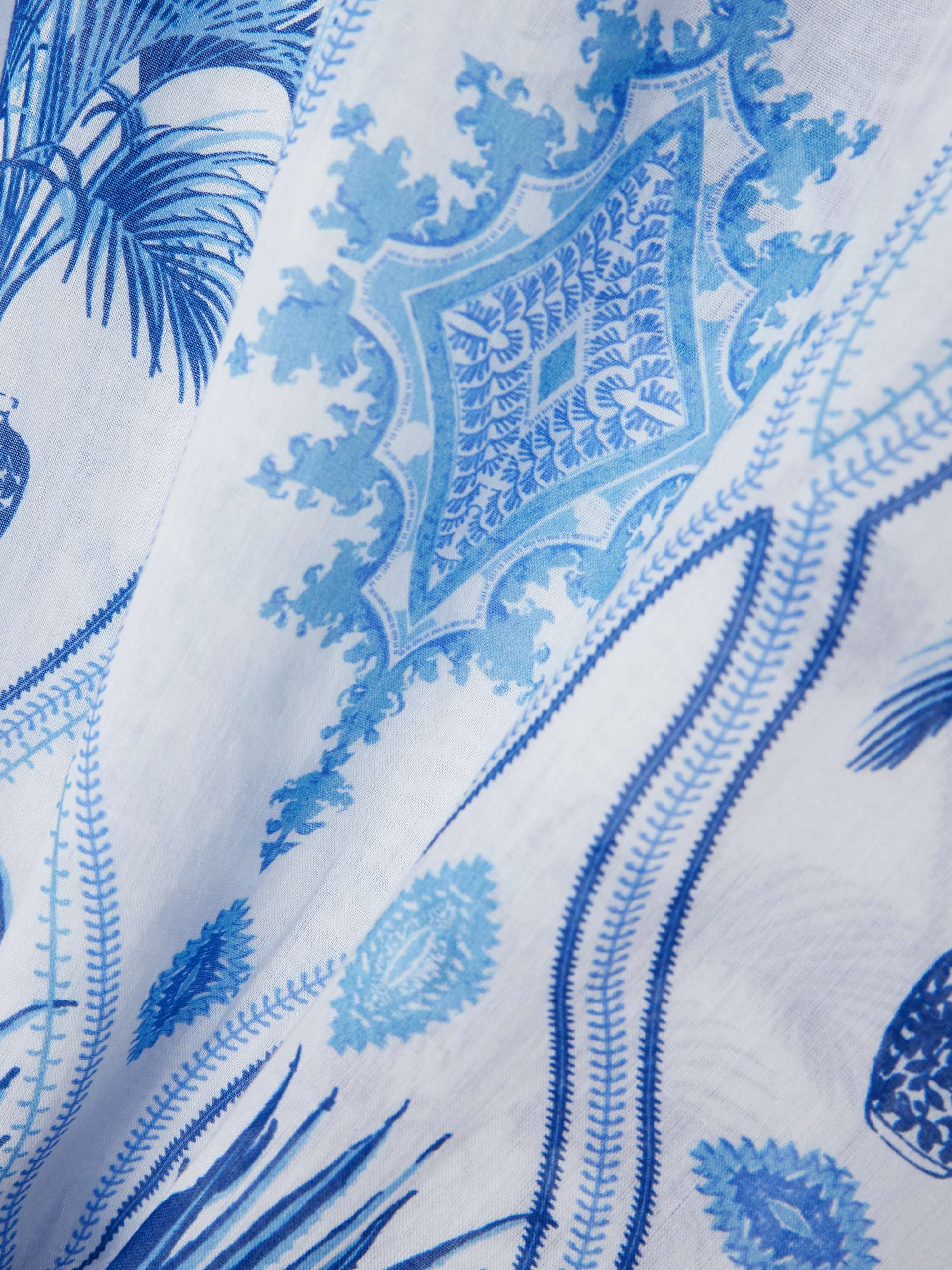 Giada printed cotton kaftan view