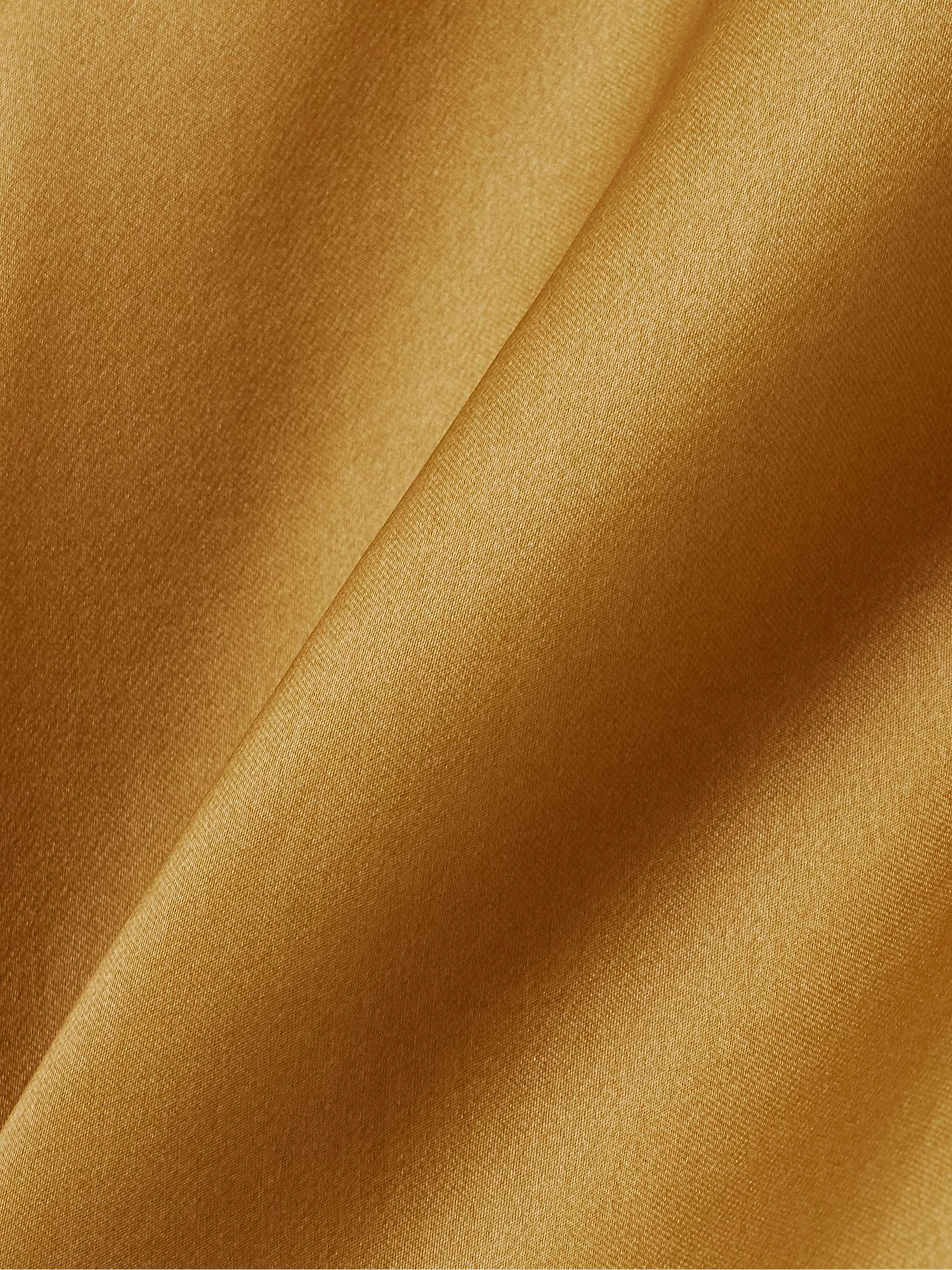 Darby silk-organza midi dress view