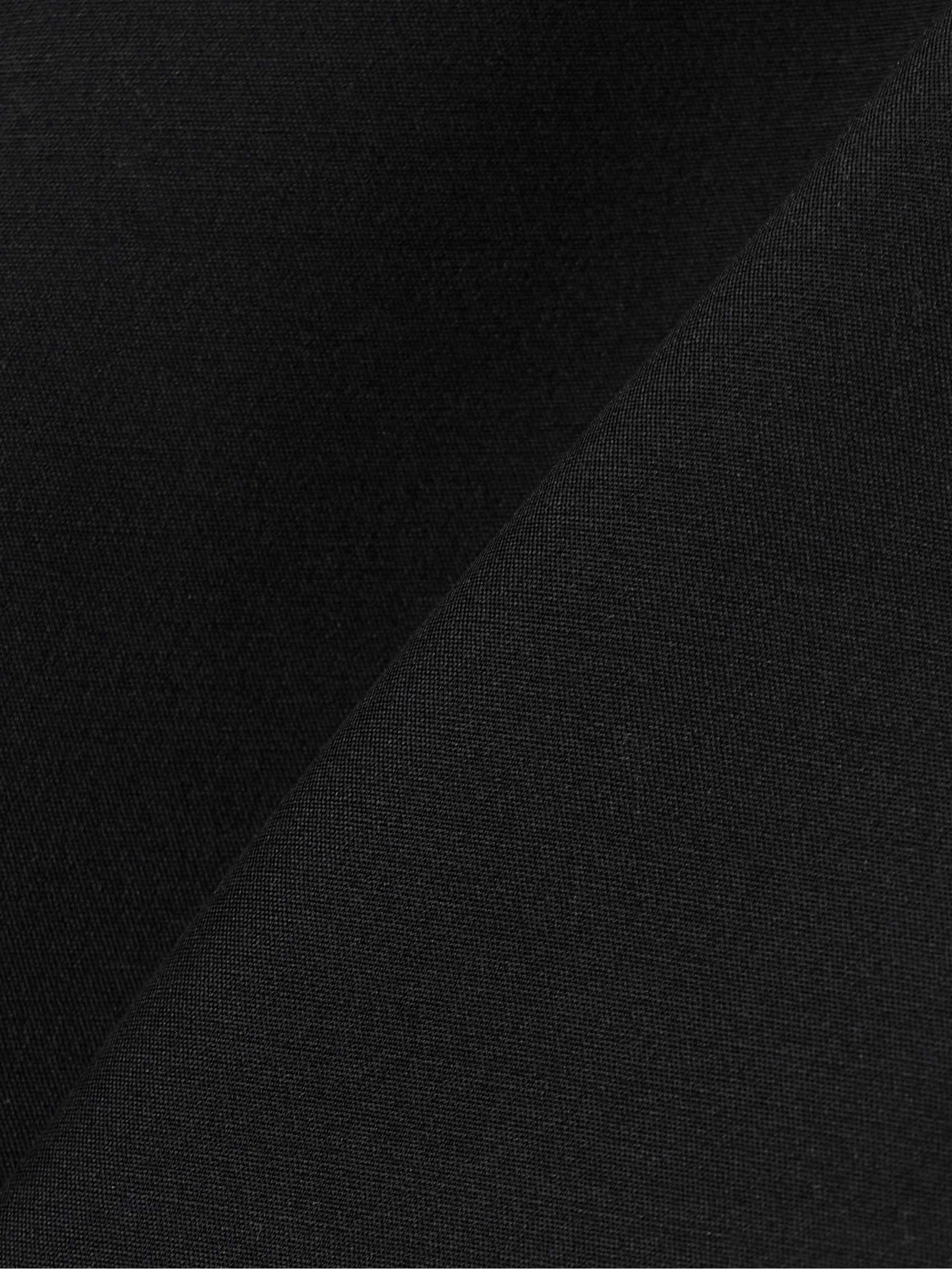 Jett wool and silk-blend faille mini skirt view