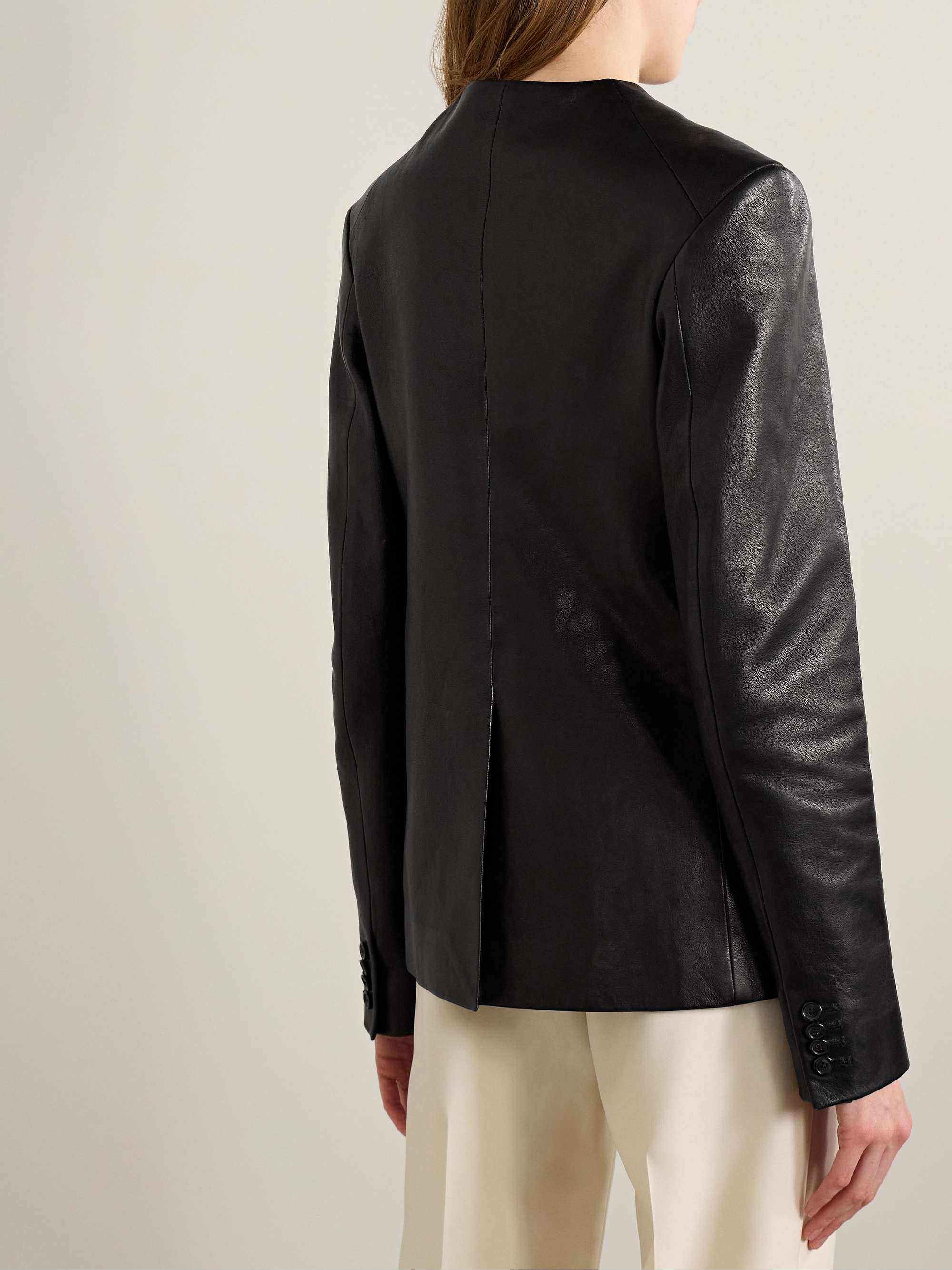 Jameson leather jacket view