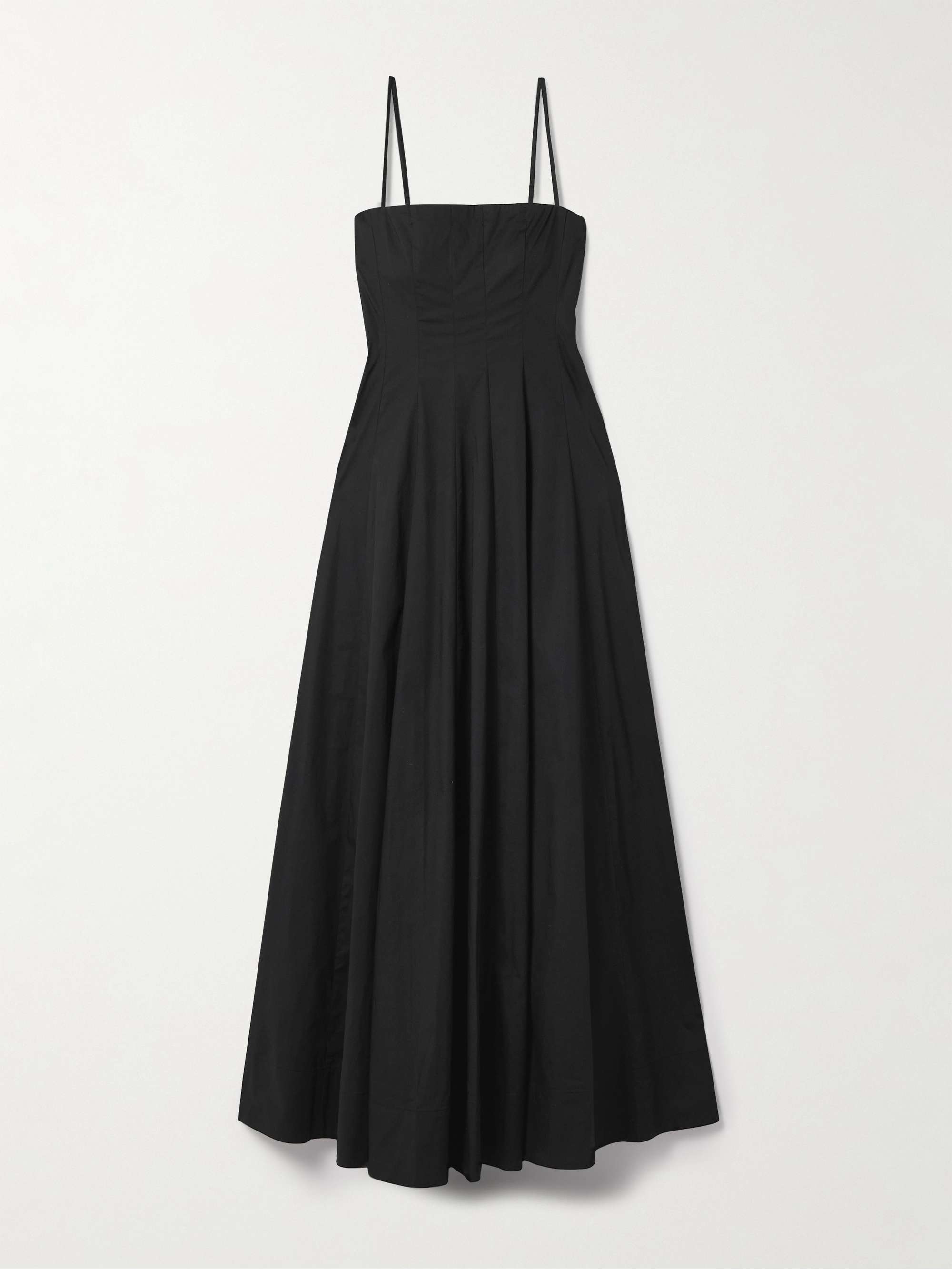 Wylie cotton-blend poplin maxi dress view