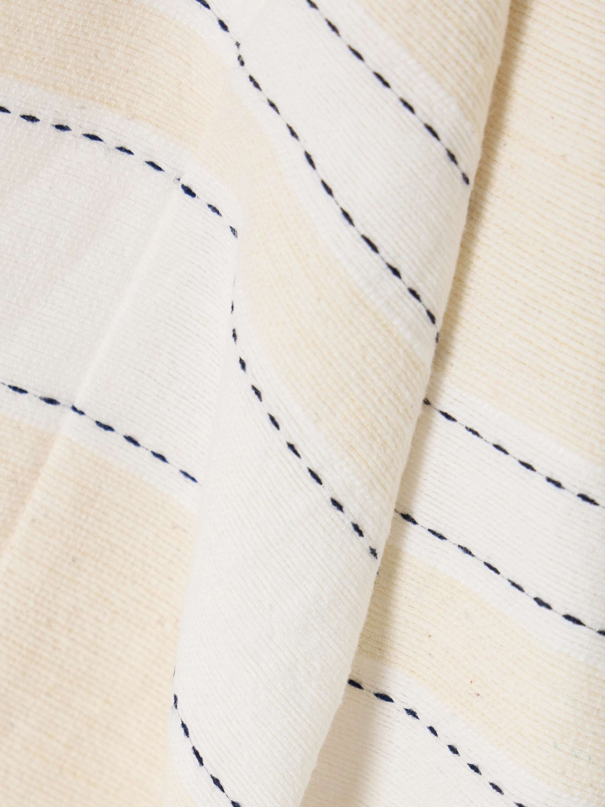 Terara striped cotton-blend jacket view