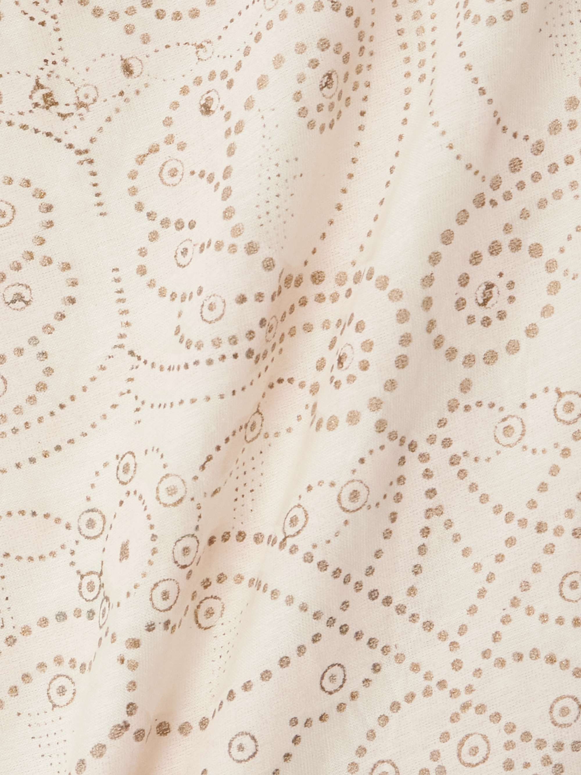 Ines tiered printed cotton and silk-blend maxi dress view