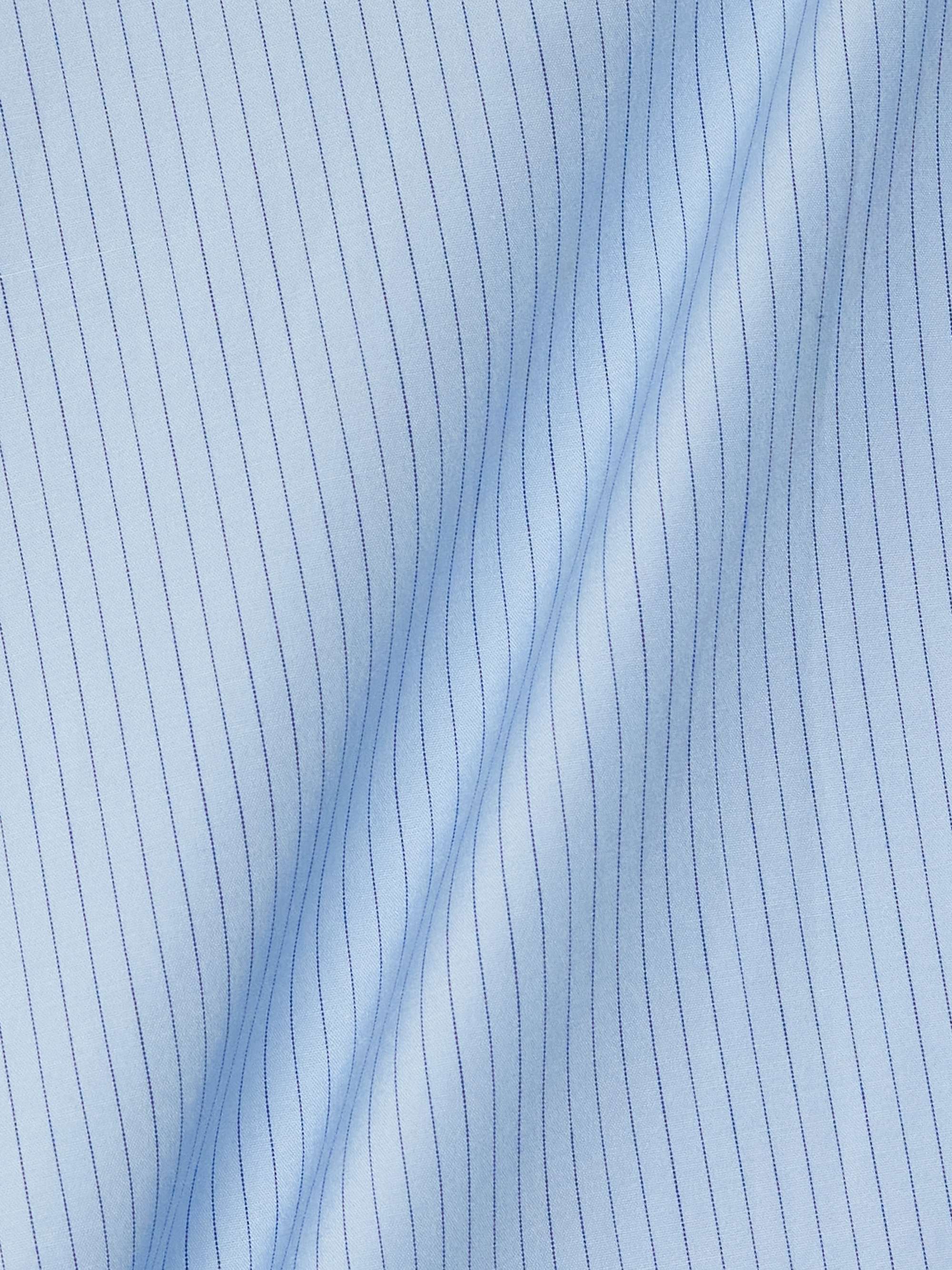 Lizbeth pinstriped cotton-poplin mini dress view