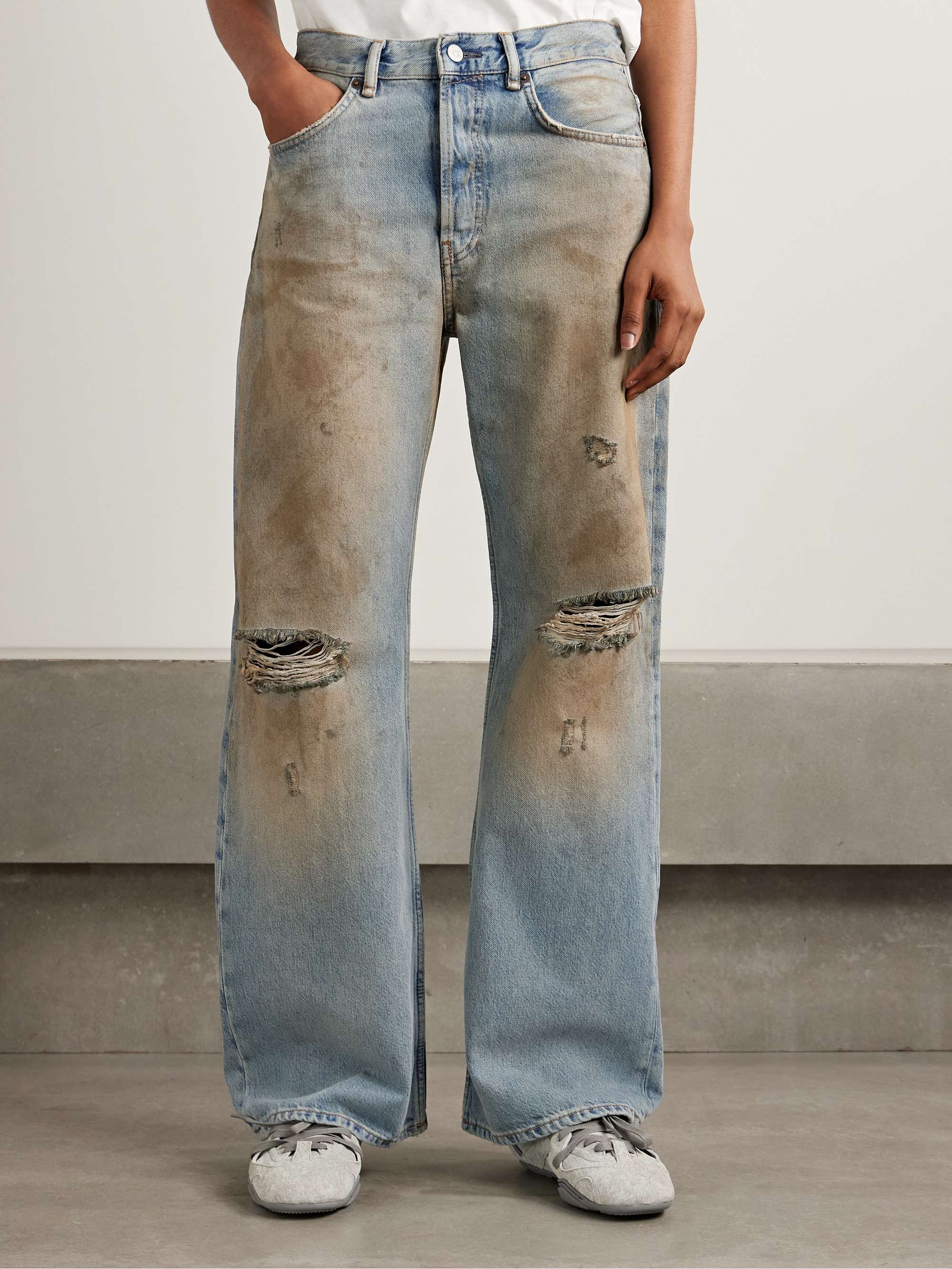 2021 distressed organic jeans view