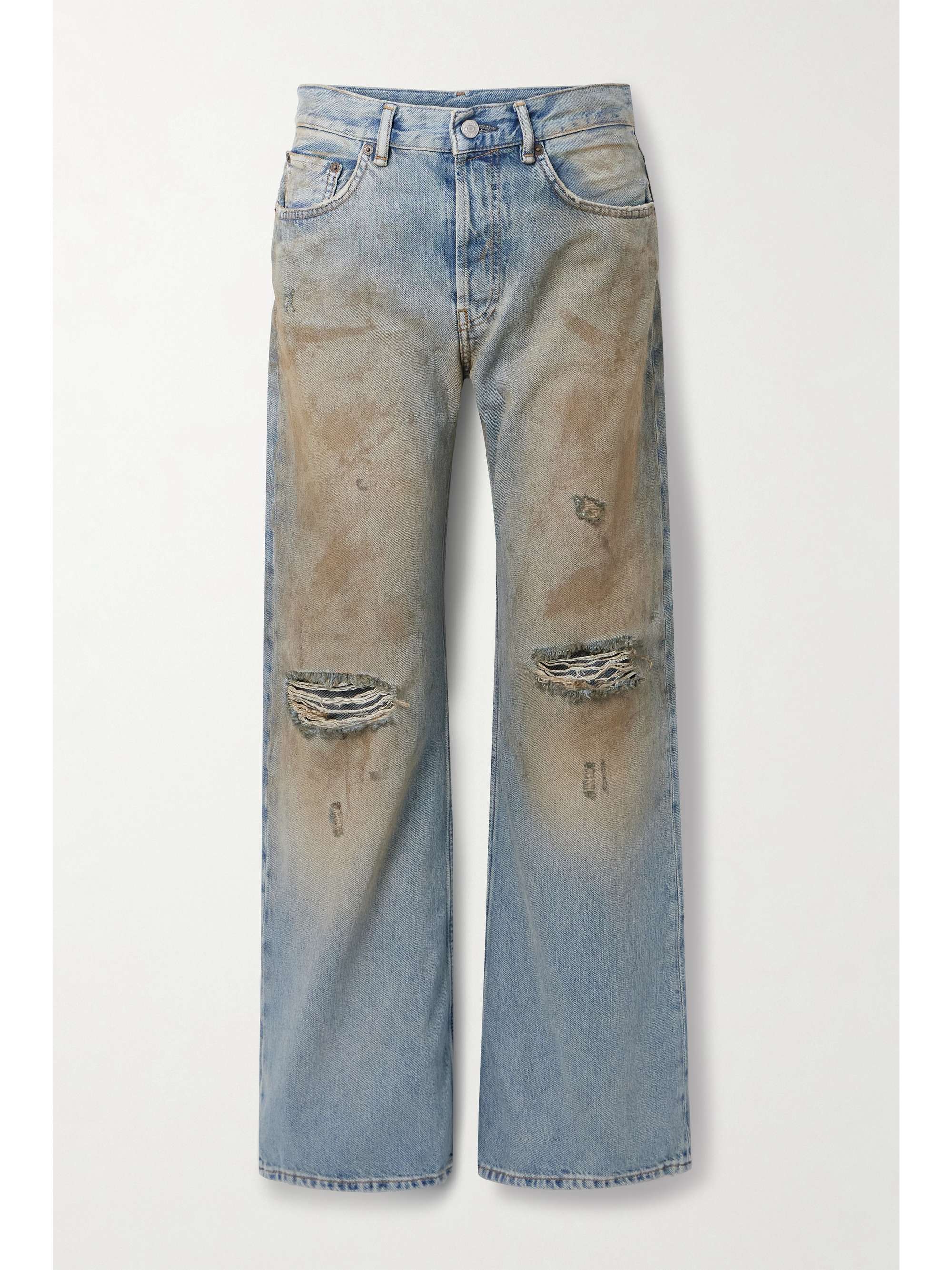 2021 distressed organic jeans view