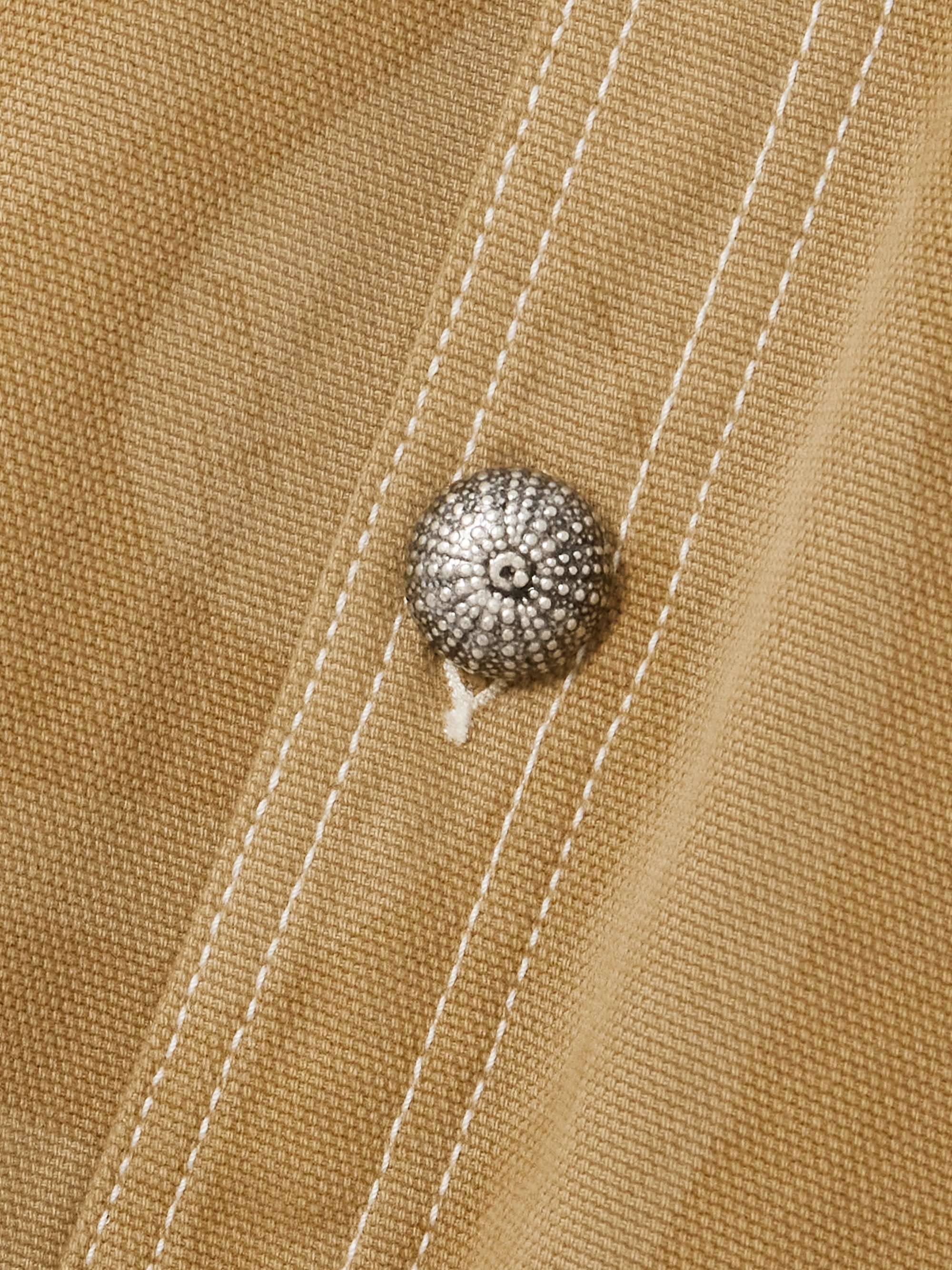 Printed cotton-canvas jacket view