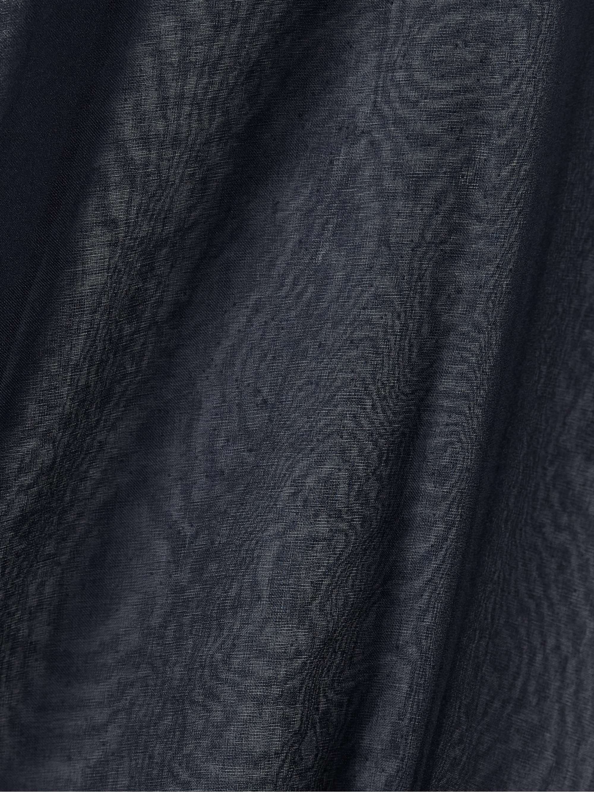 Aire satin-trimmed silk-organza maxi skirt view