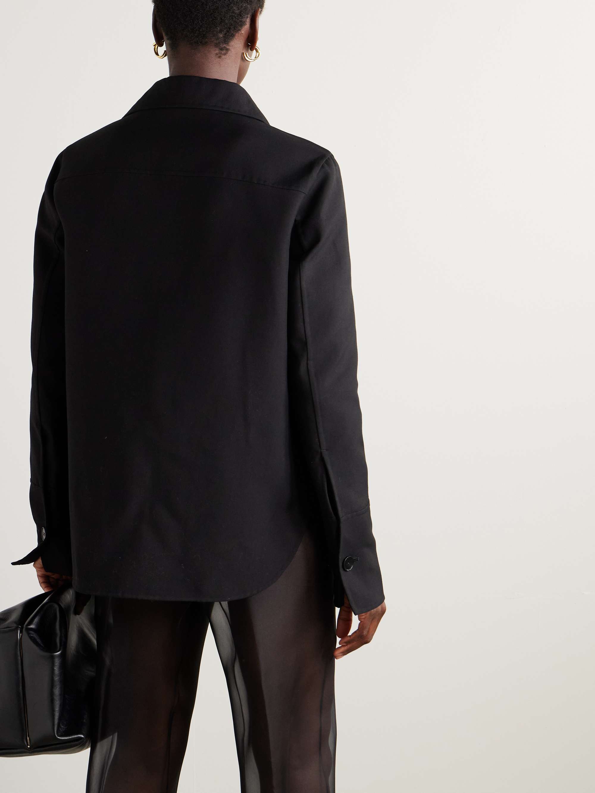 Cotton-blend jacket view