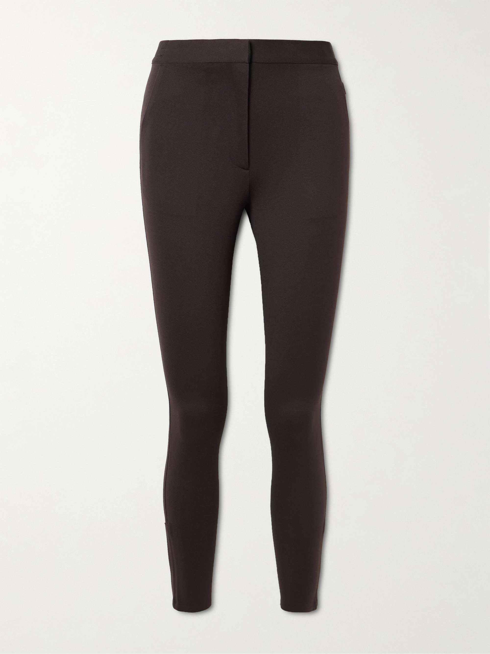 Stretch-twill leggings view