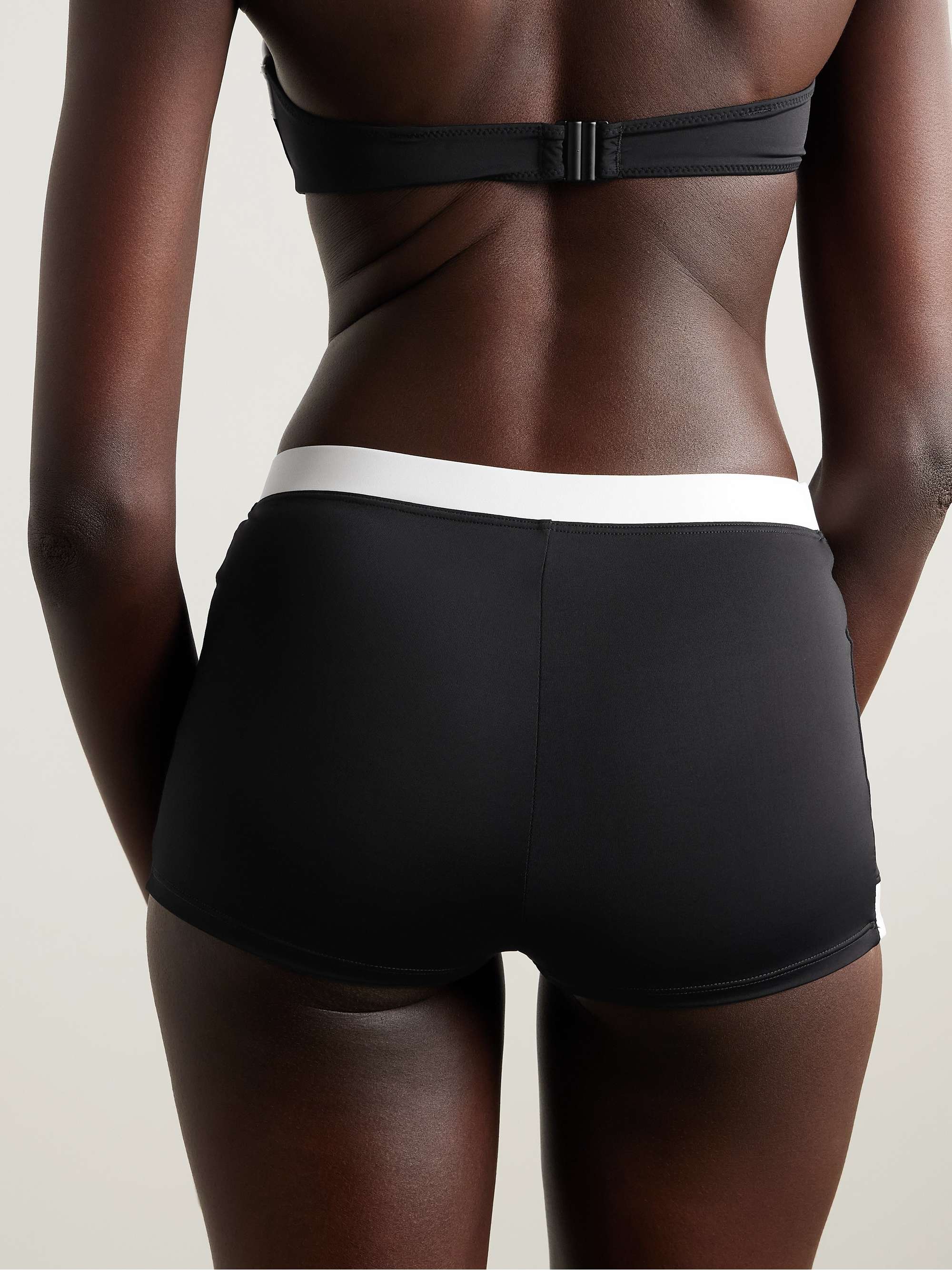 Nell layered two-tone bikini briefs view