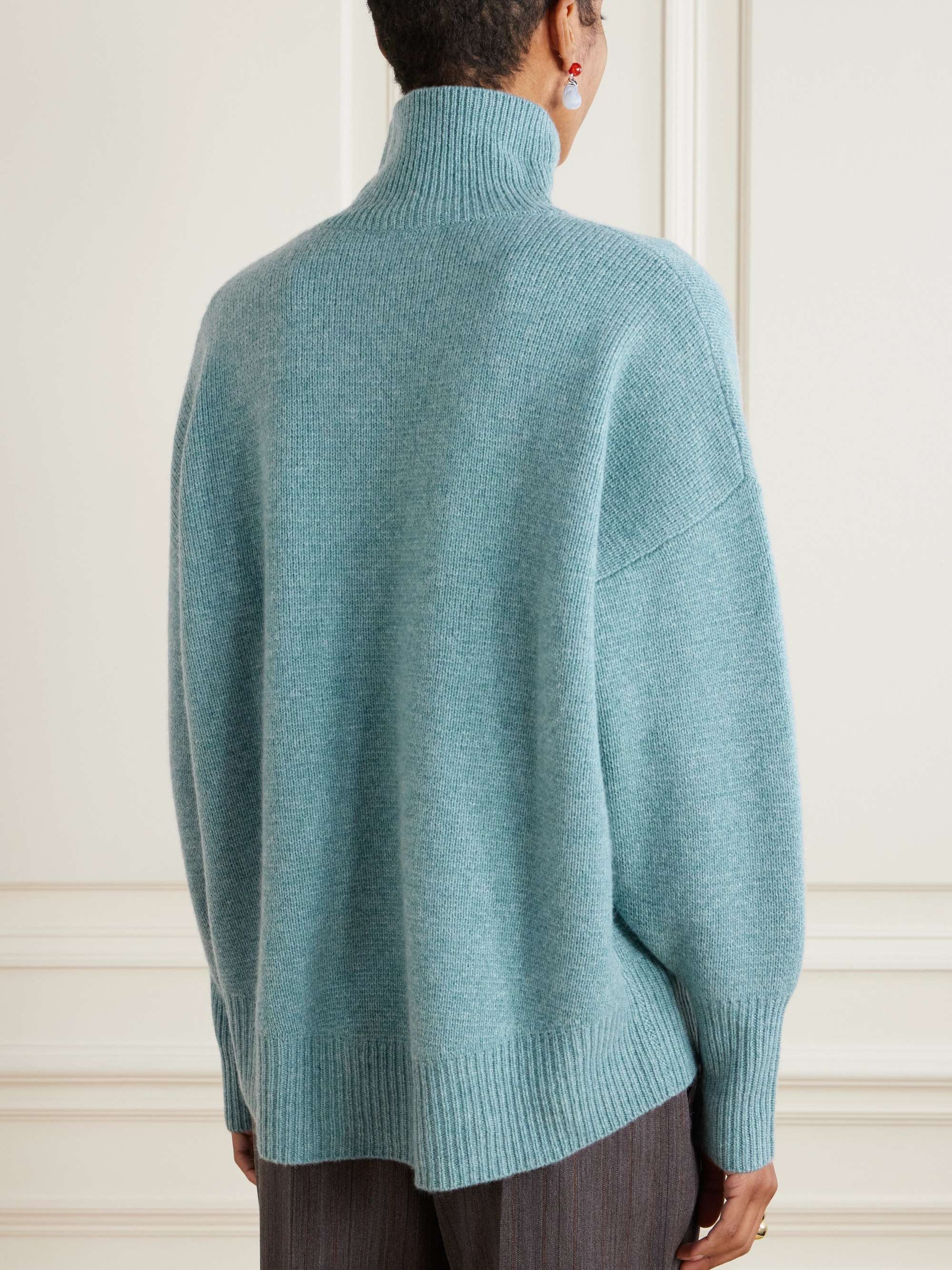 Bagan organic cashmere turtleneck sweater view