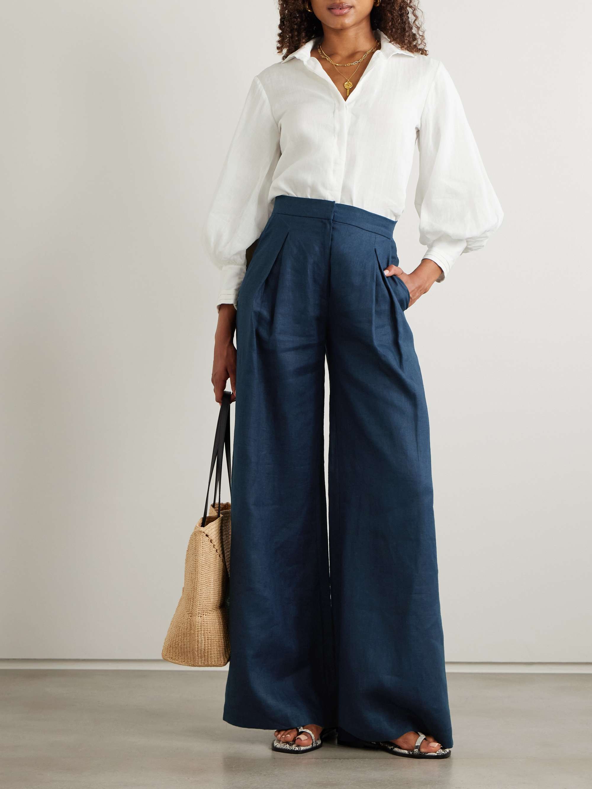 Efimero linen shirt view