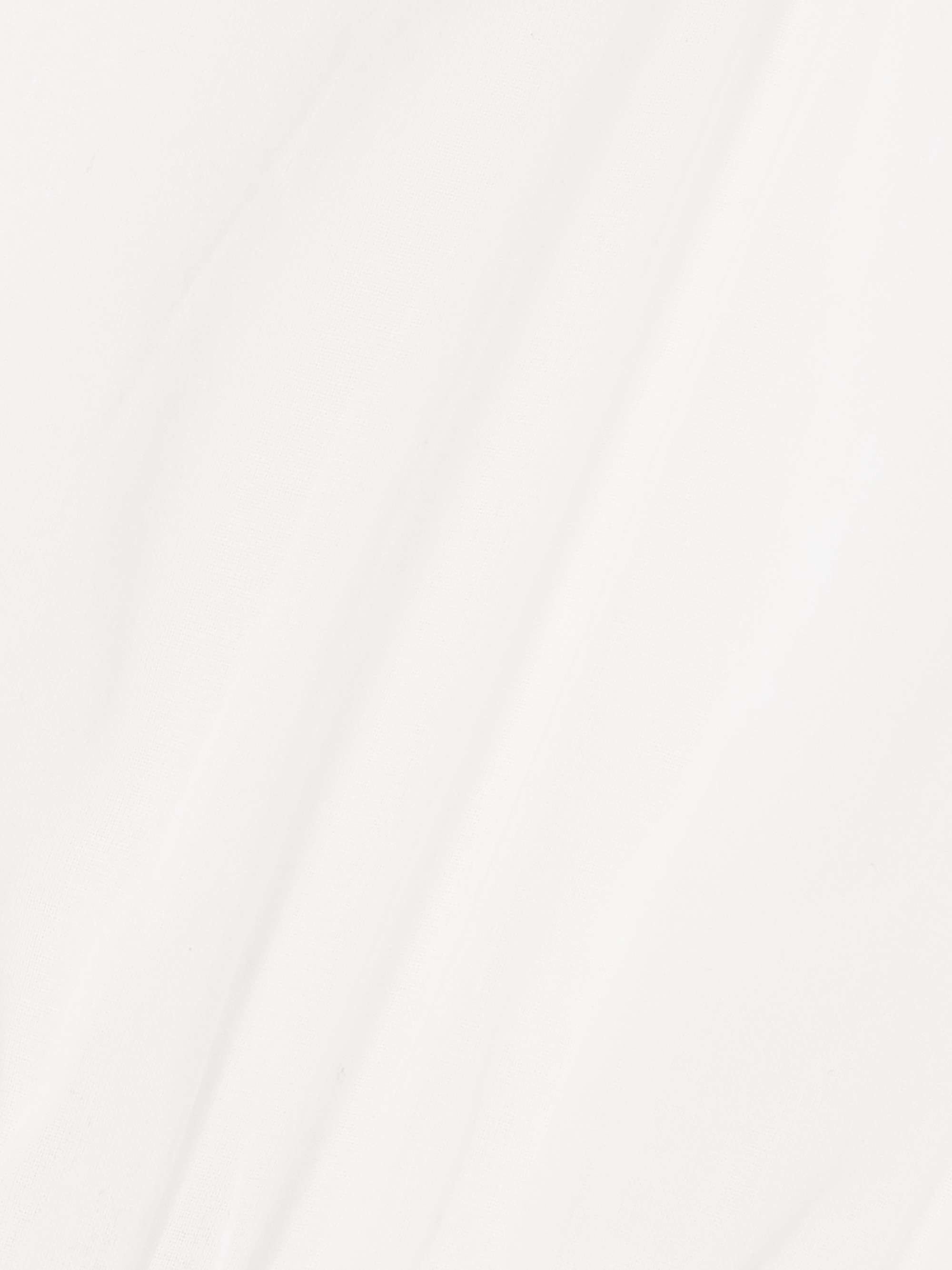 Camille cropped lace-trimmed shirred cotton-poplin top view