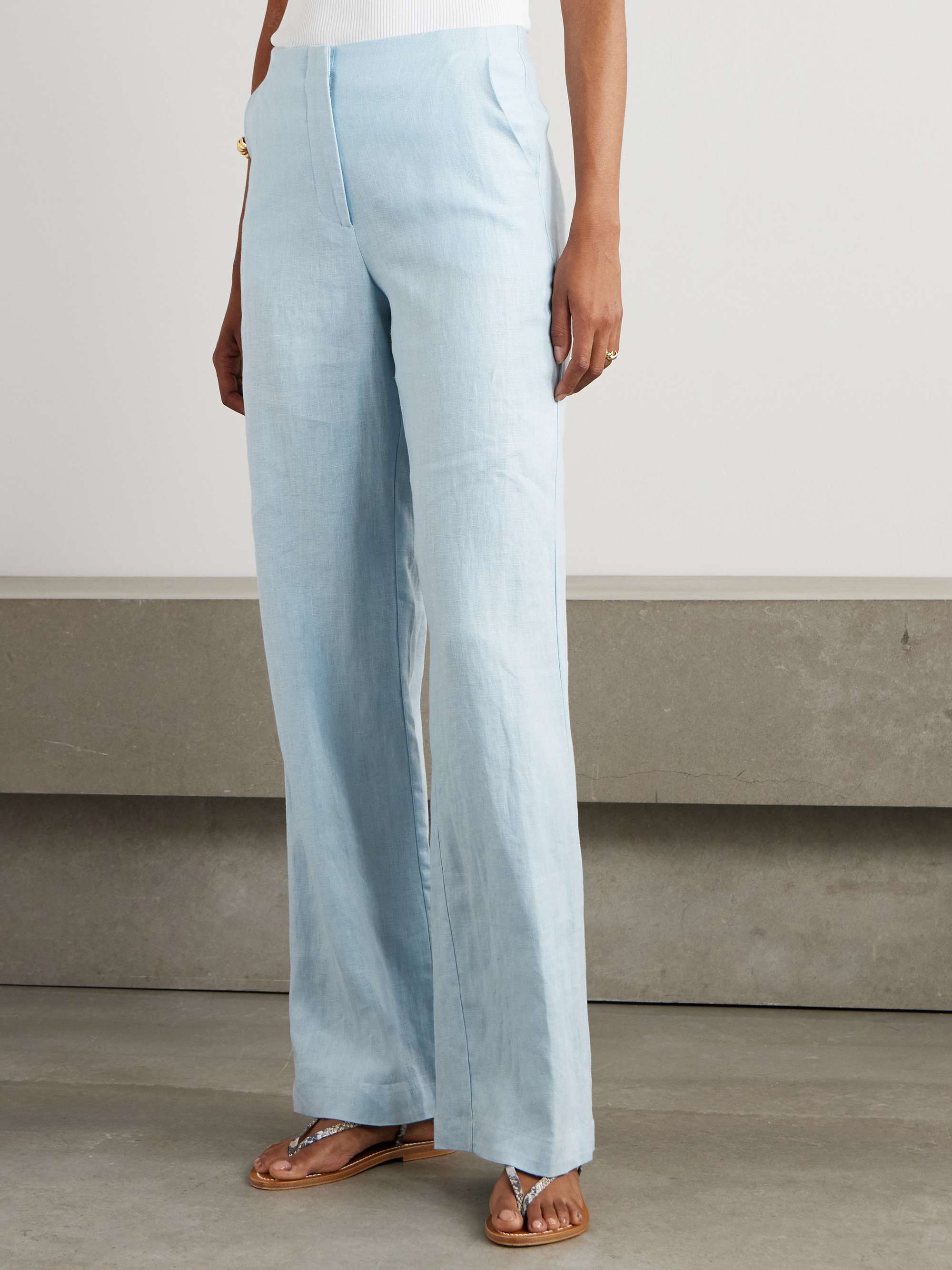 Lulea linen pants view