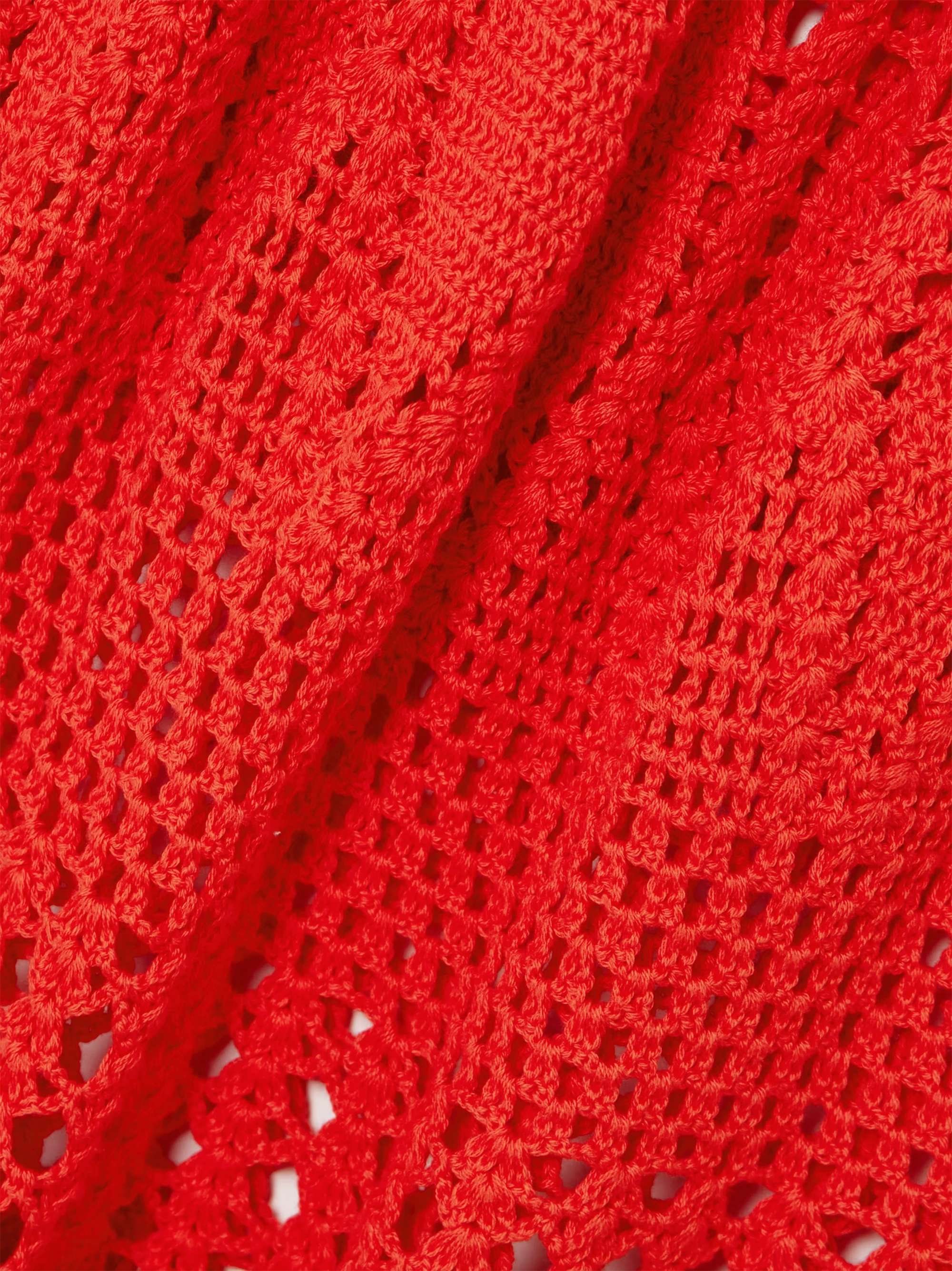 Reflejo crocheted cotton maxi skirt view