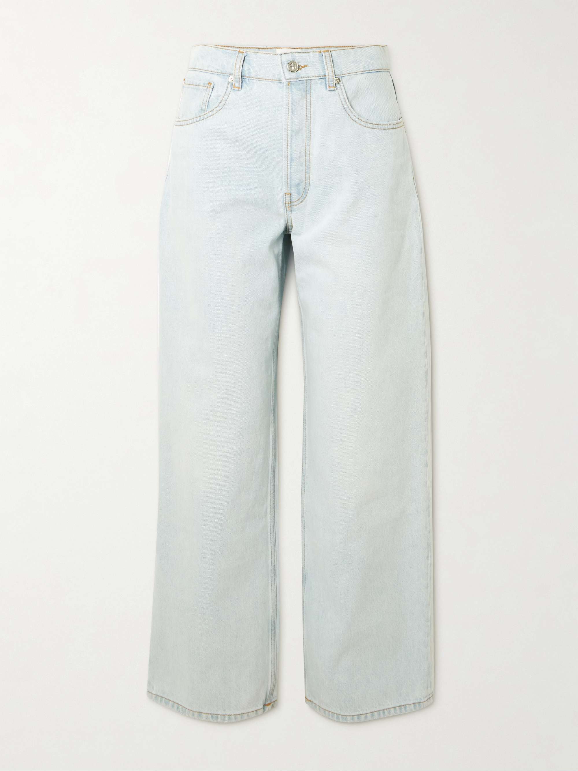 Manon high-rise wide-leg jeans view