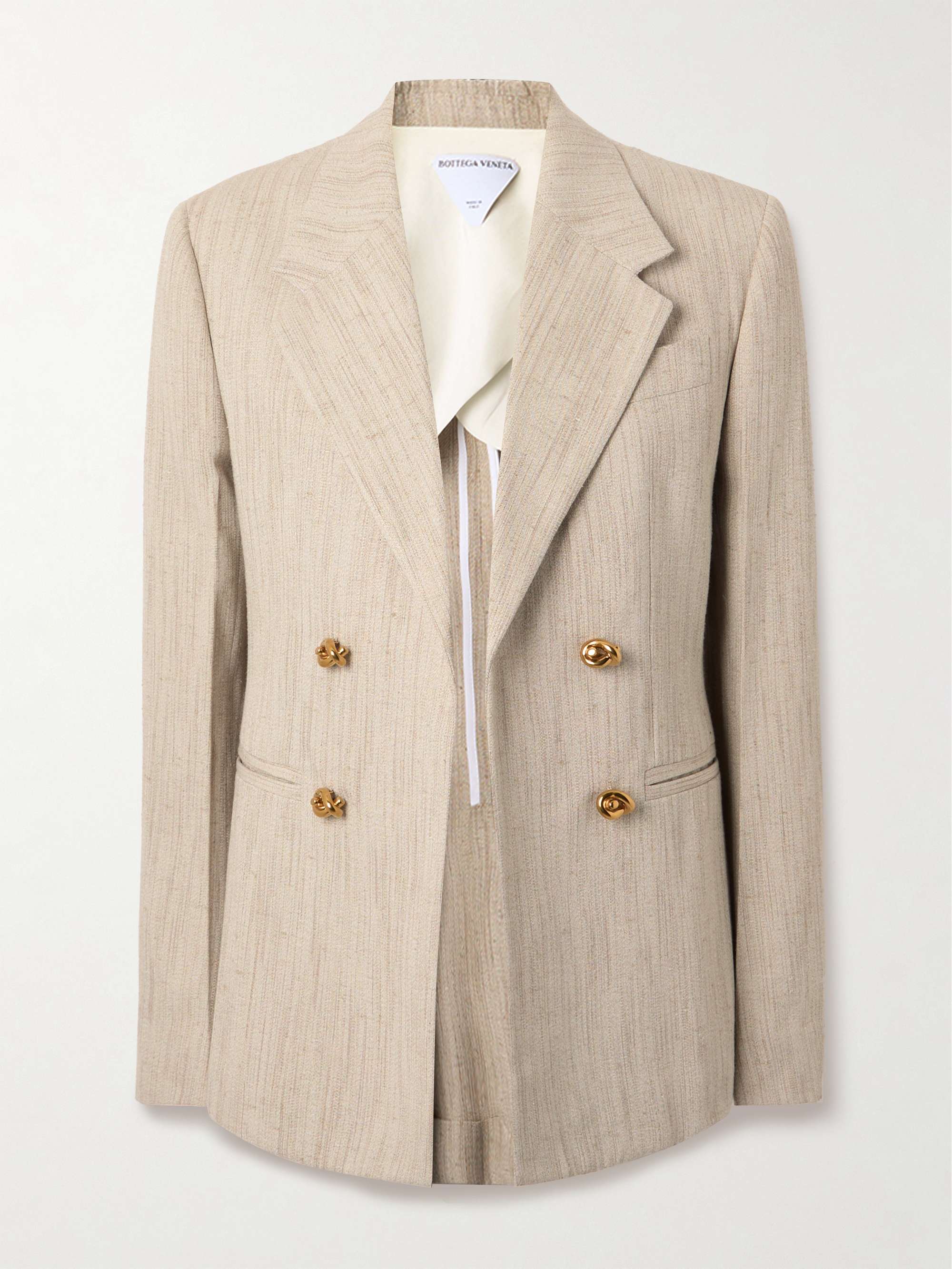 Embellished canvas jacket view