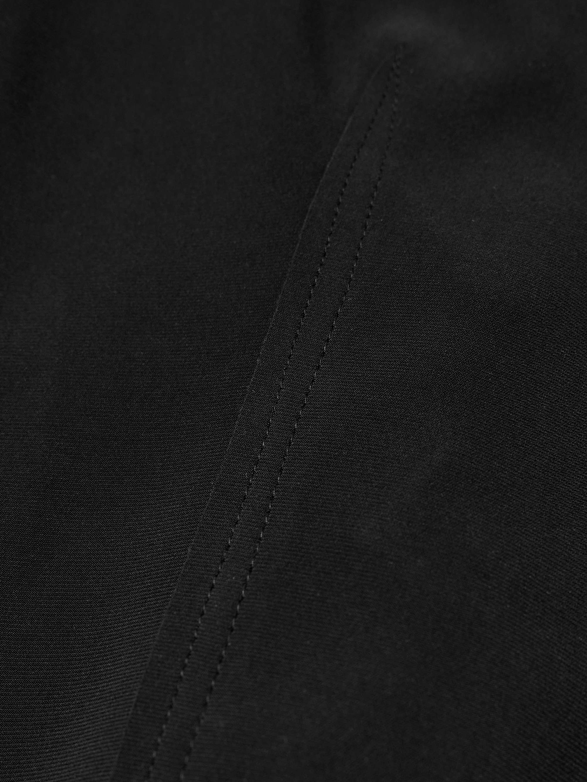 Cropped stretch-jersey blazer view