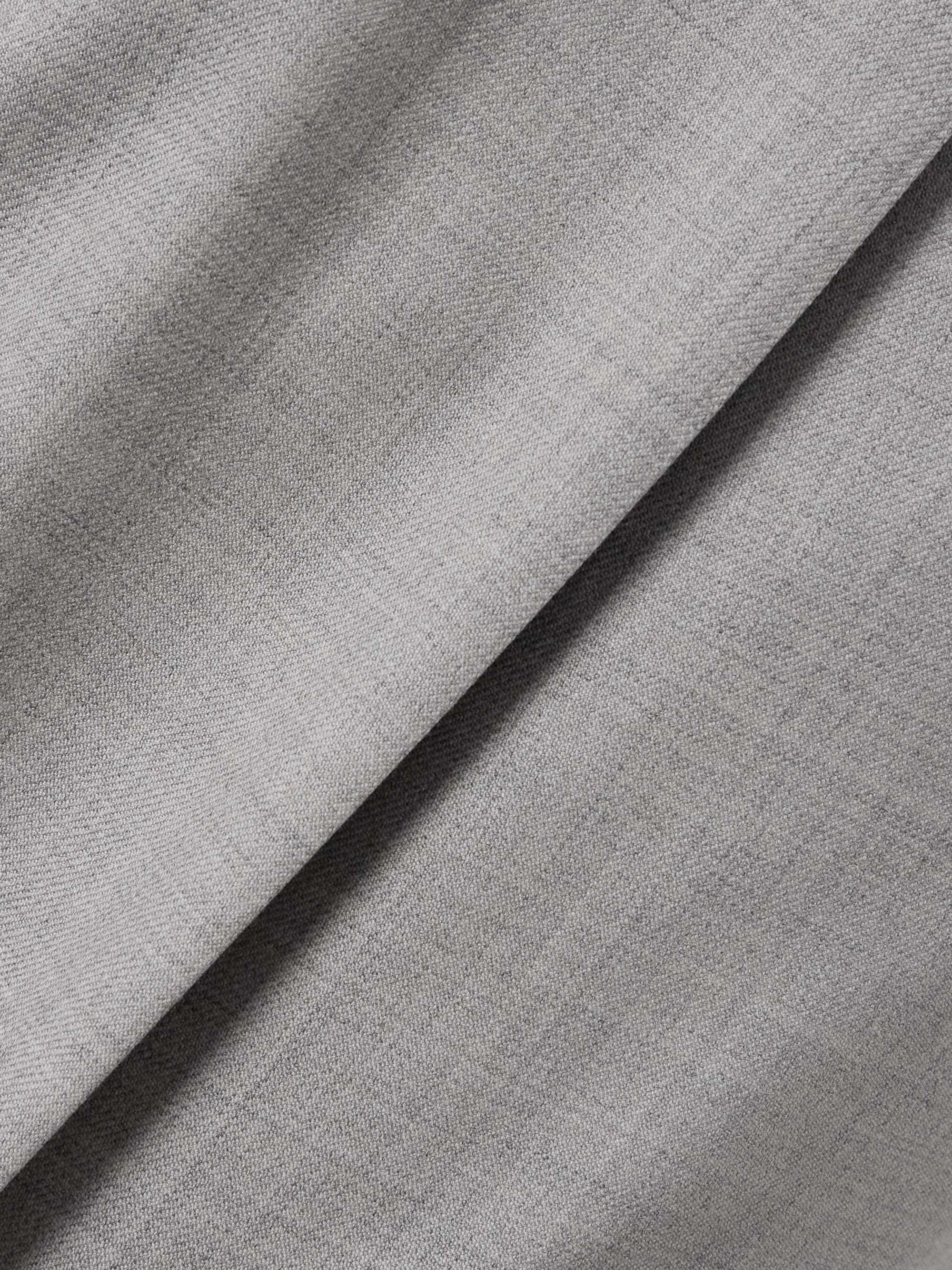 Stamford pleated wool straight-leg pants view