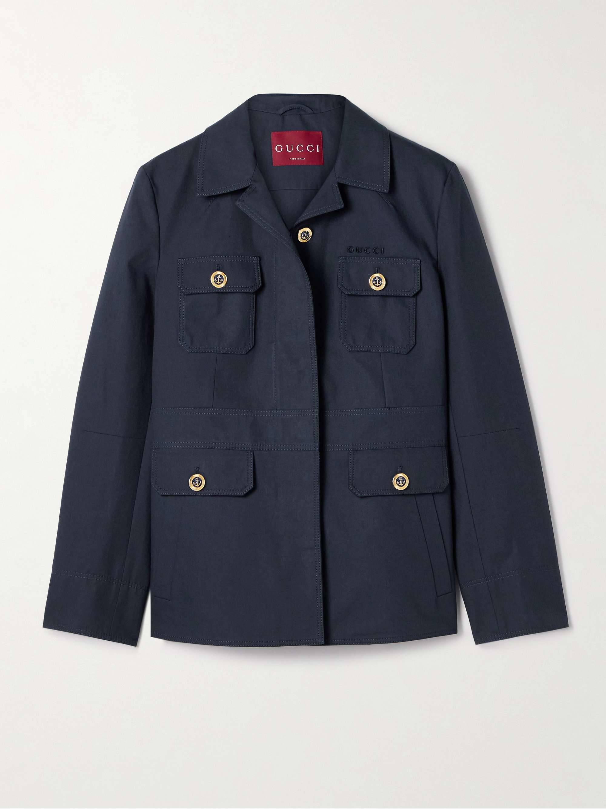 Cotton-canvas jacket view