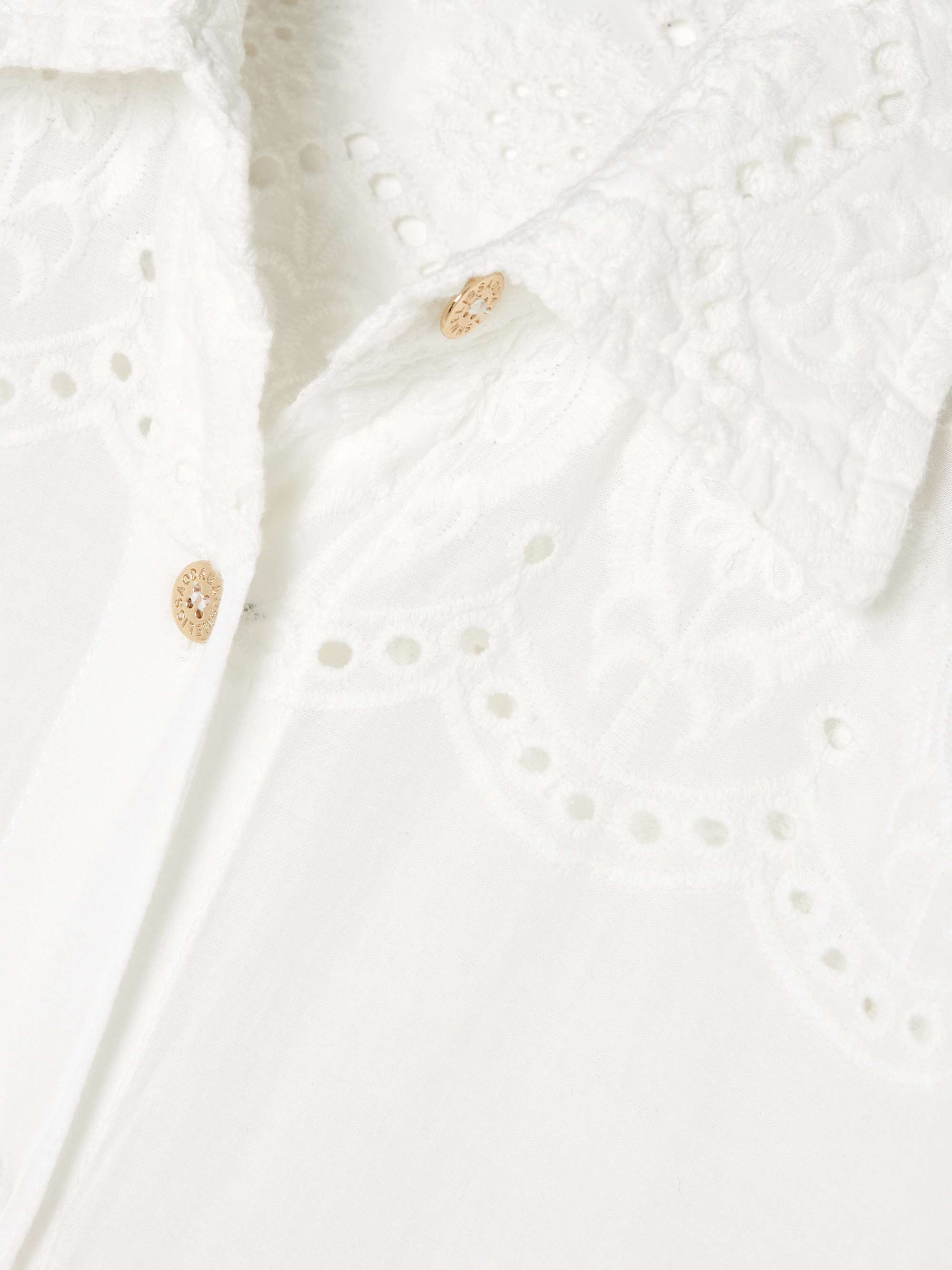 Orla broderie anglaise cotton shirt view