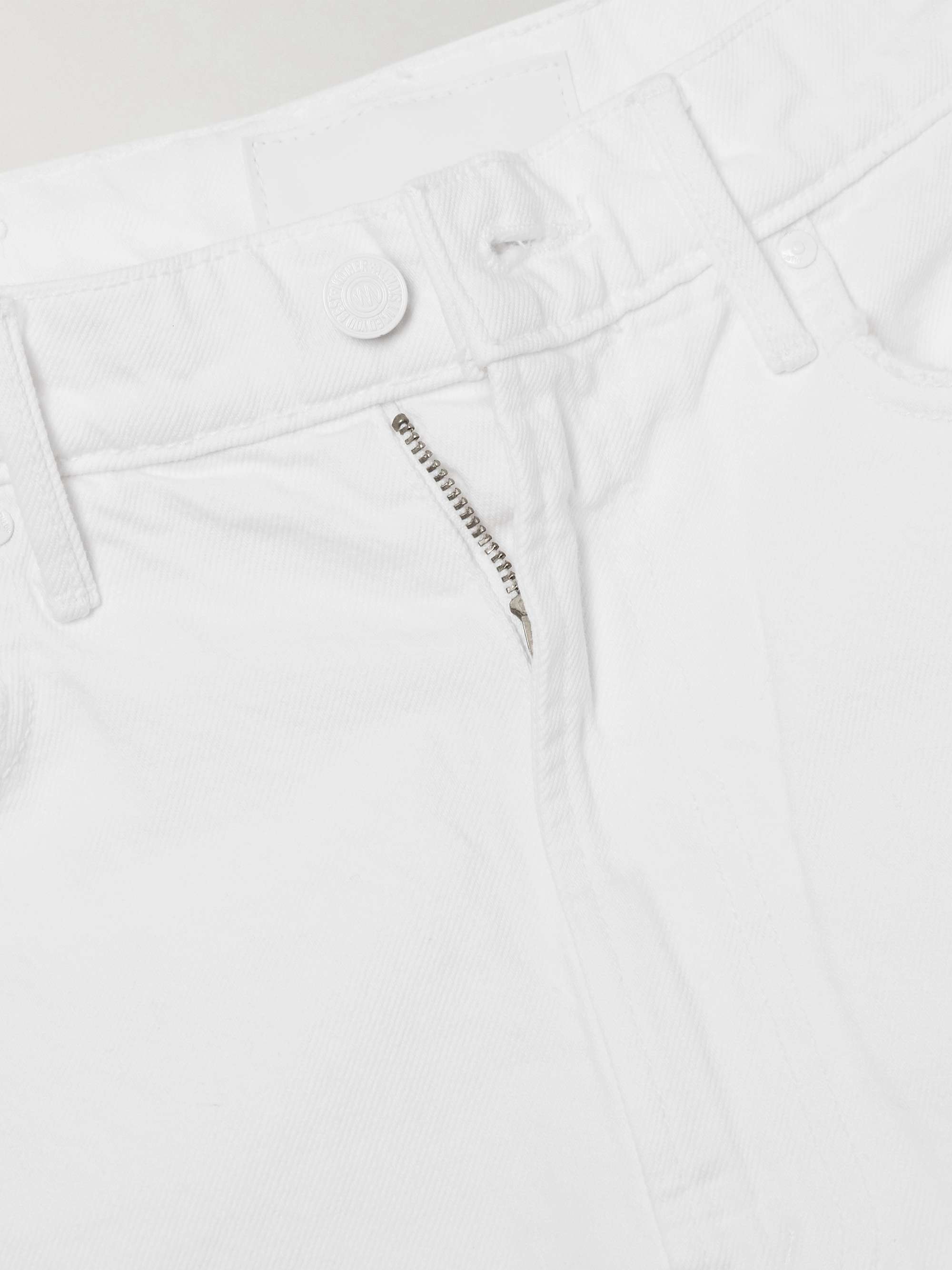 The Full-Pipe Ankle mid-rise wide-leg jeans view