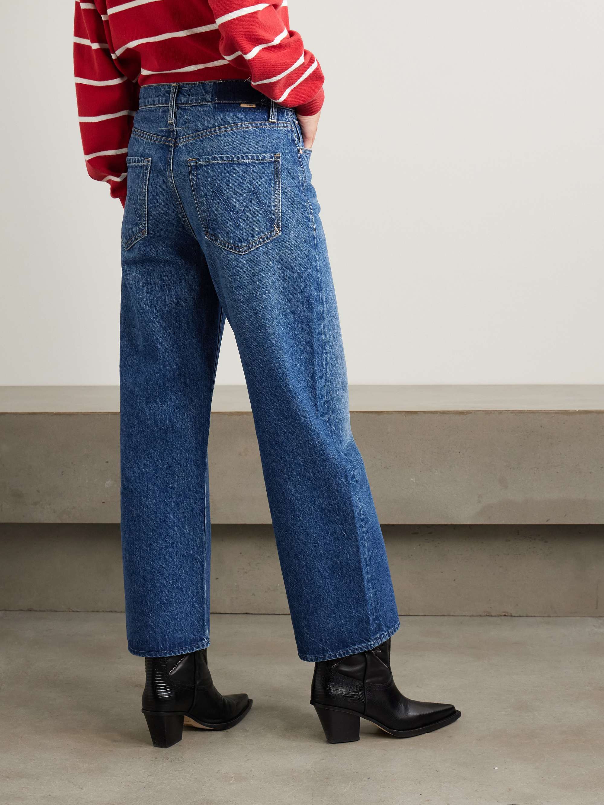 The Dodger Ankle high-rise straight-leg jeans view