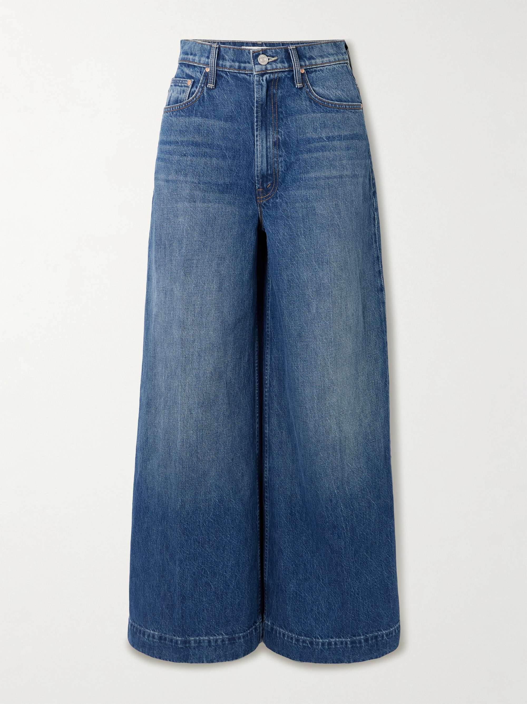 The Headliner Sneak high-rise wide-leg jeans view