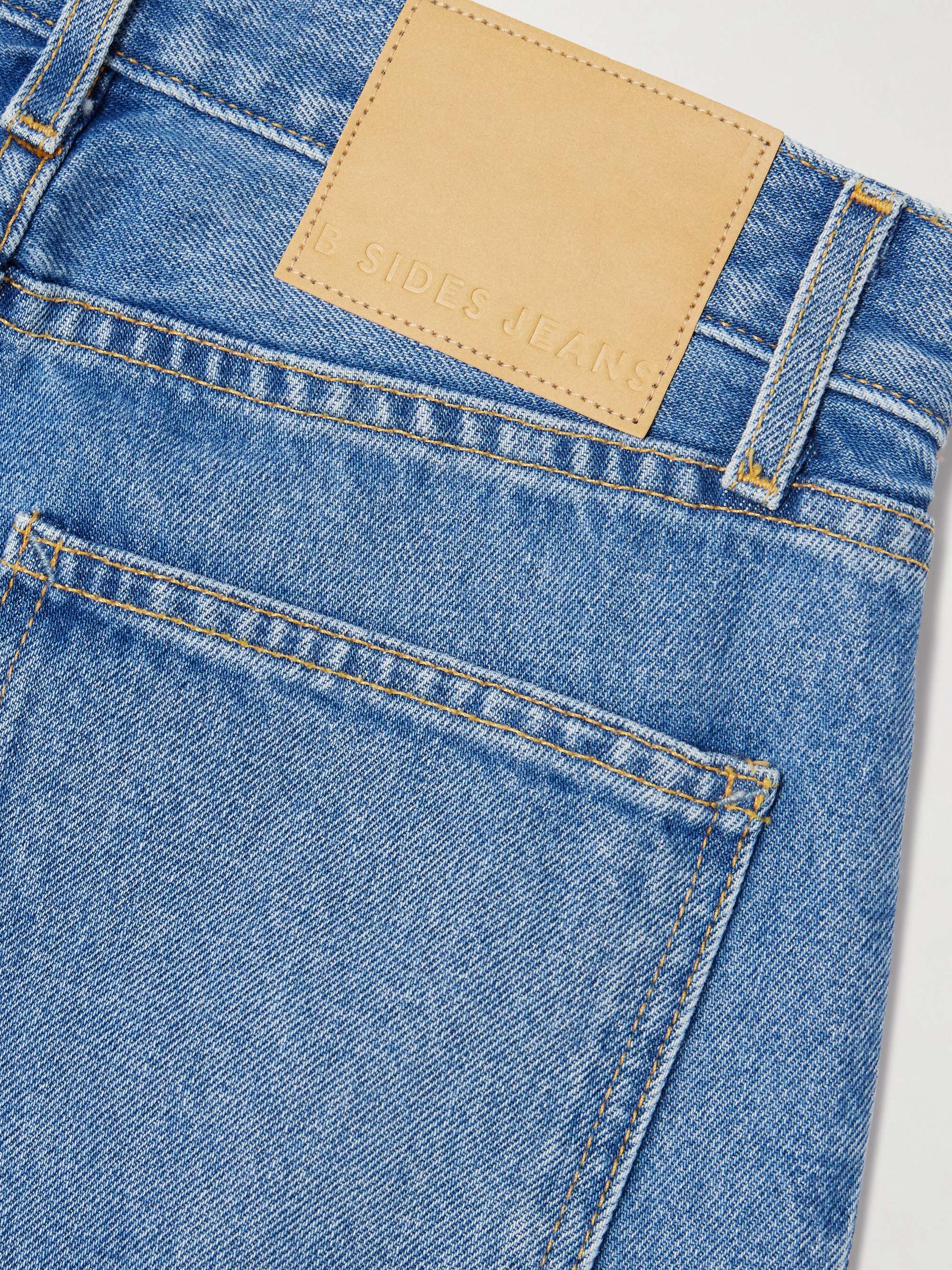 Slim Lasso mid-rise barrel-leg jeans view