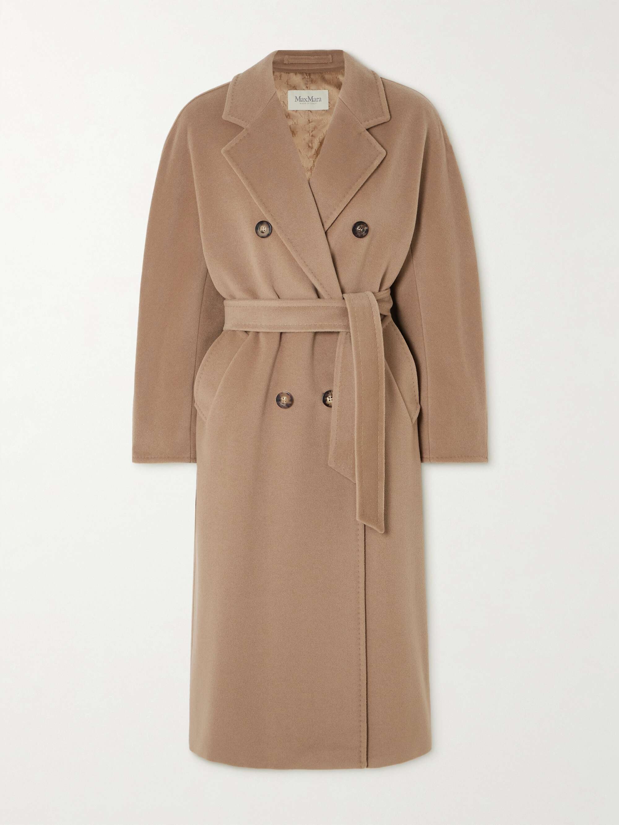 Madame 101801 Icon double-breasted wool and cashmere-blend coat view