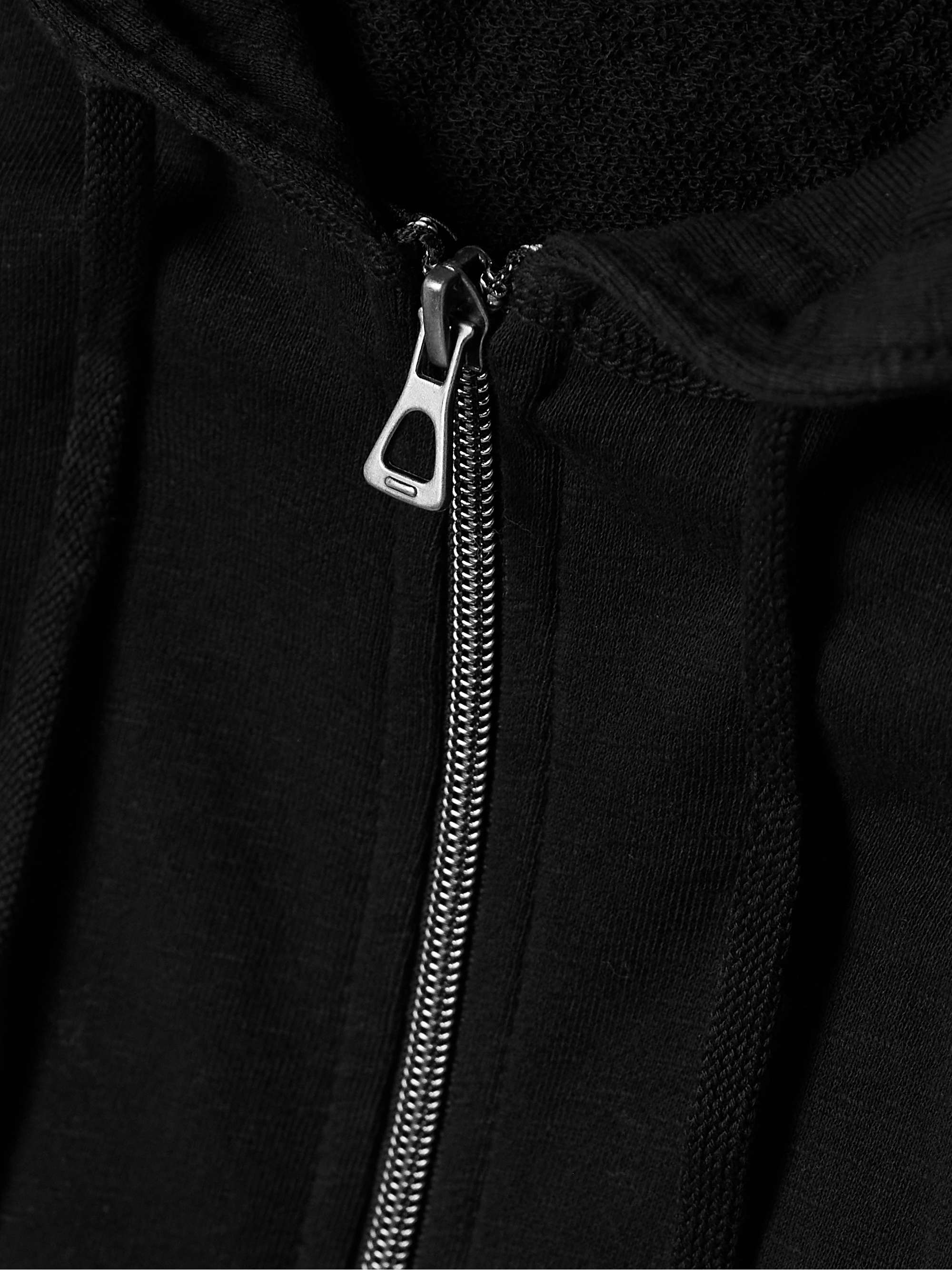Vintage French cotton-terry hoodie view