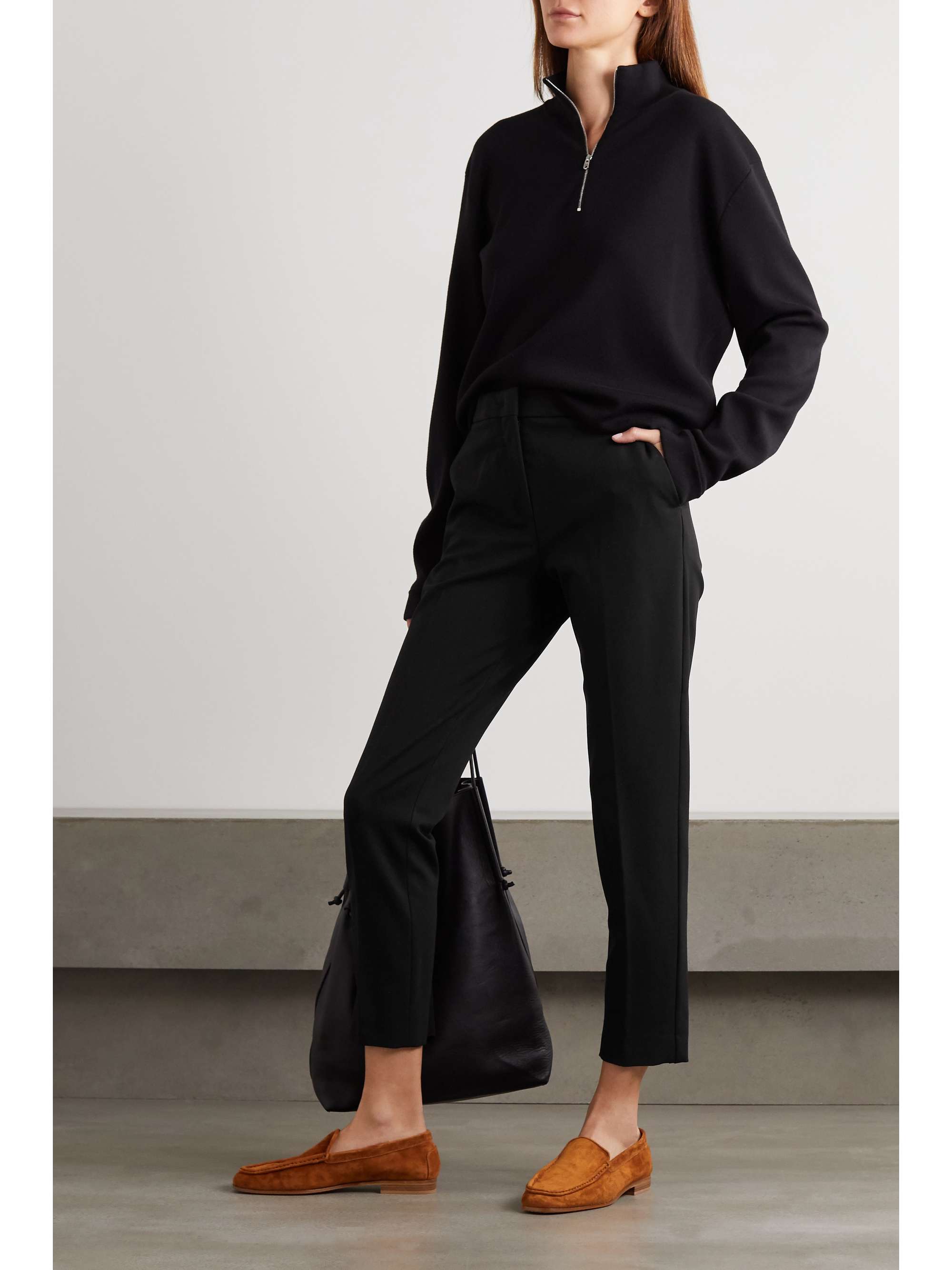 Pegno cady straight-leg pants view
